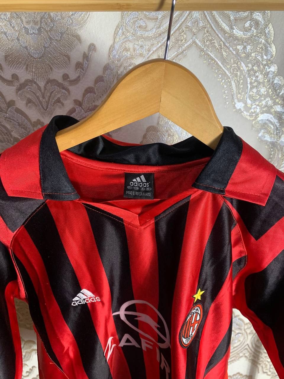 Vintage Very Rare Adidas FC Milan Italy Soccer Jersey Retro 90s Size US XL / EU 56 / 4 - 5 Thumbnail