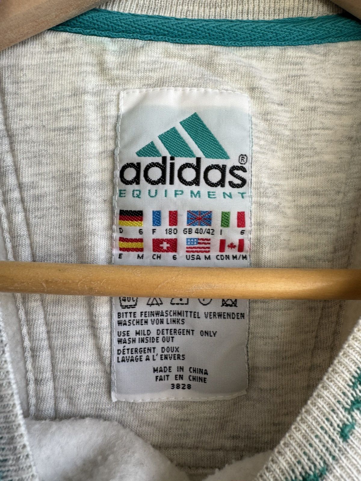 Adidas Cintage Adidas equipment sweatshirt Size US S / EU 44-46 / 1 - 10 Thumbnail