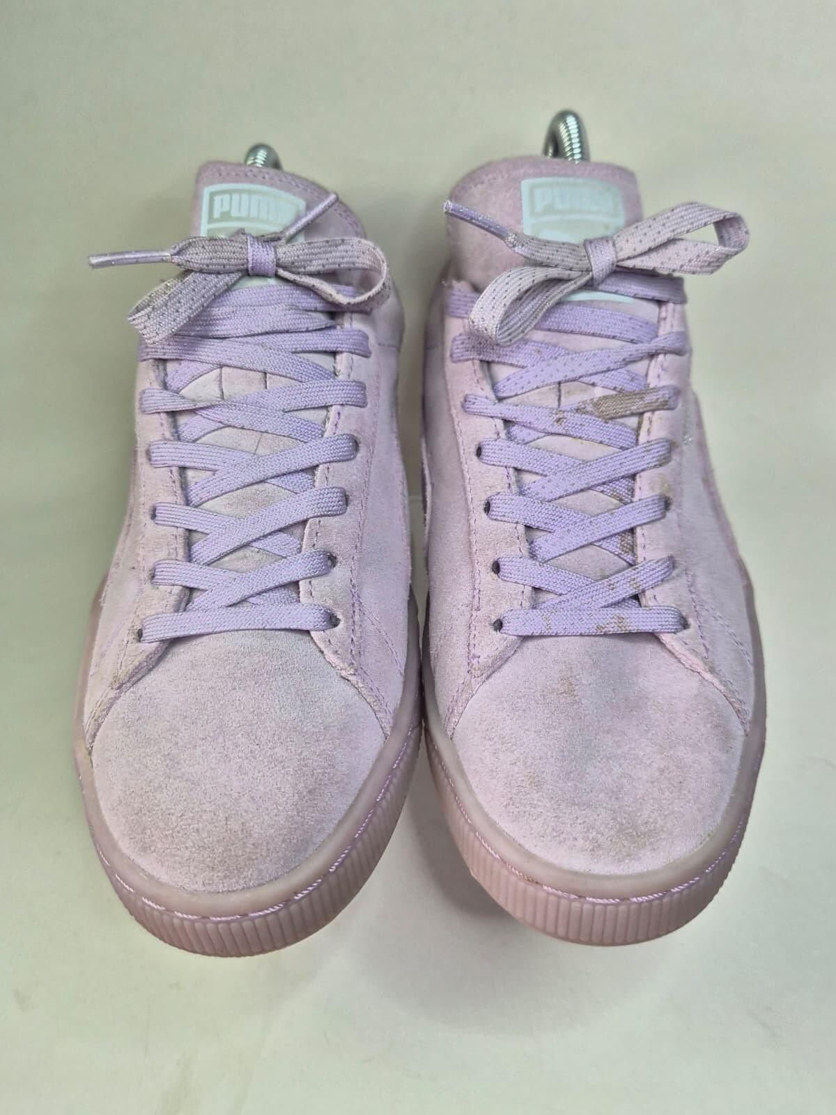Puma Puma Suede Womens 9 Classic Sneakers Shoes Purple Lavender Size US 9 / IT 39 - 4 Thumbnail