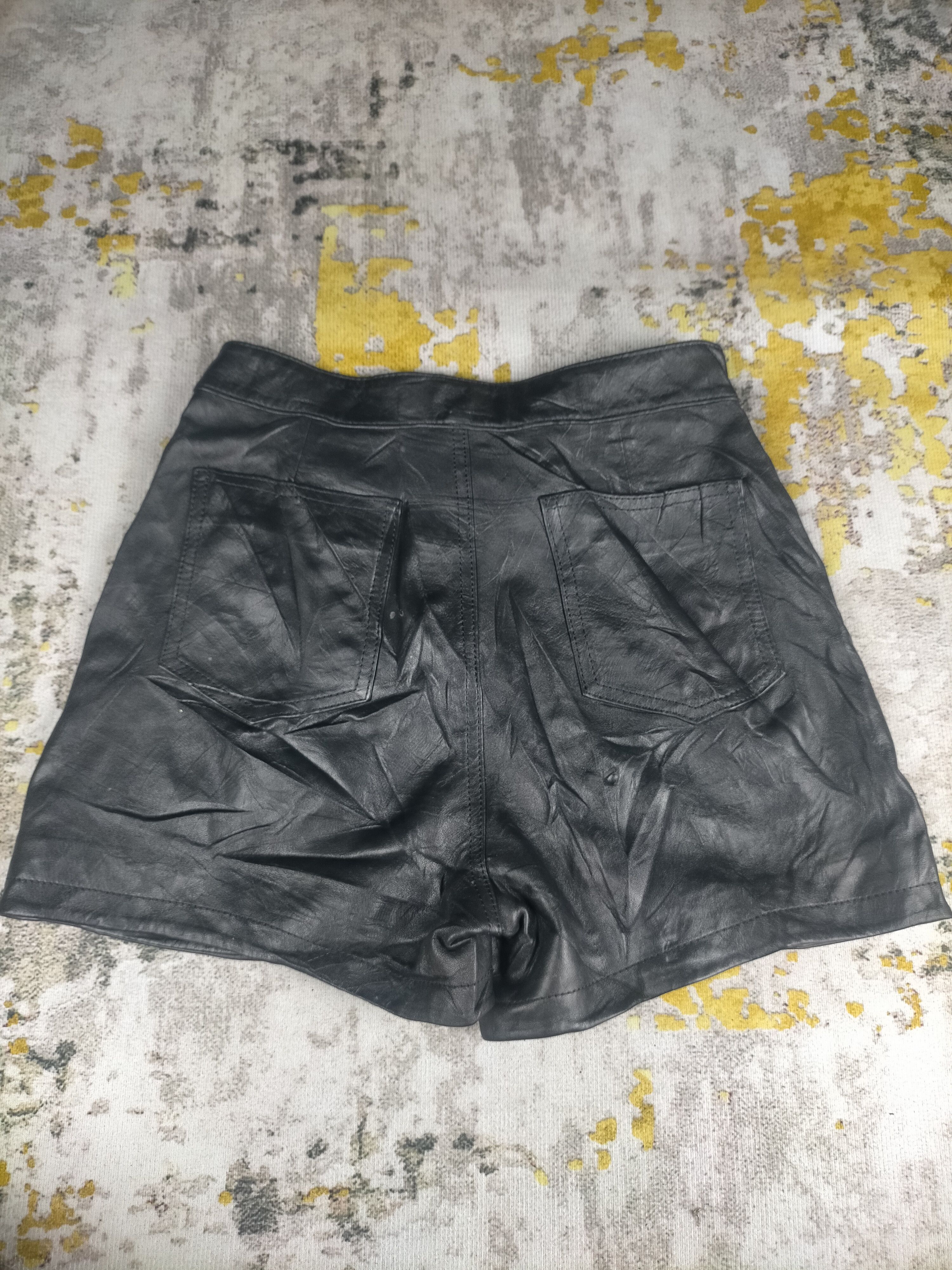 Coach Coach Lamb Leather Mini Skirt Size 26" / US 2 / IT 38 - 10 Thumbnail