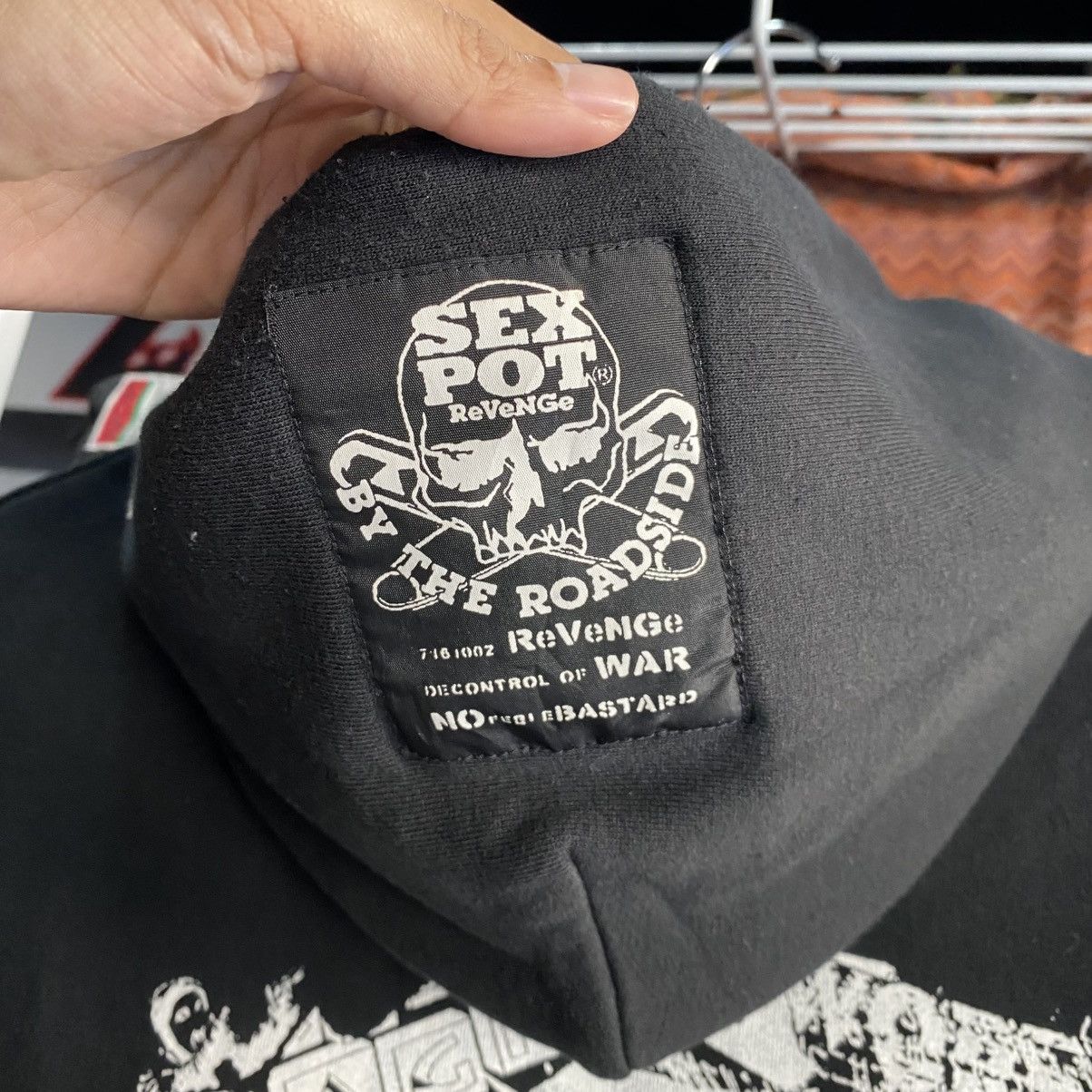 Sex Pot ReVeNGe Rare Vintage SEXPOT Japanese Brand Grunge Punk Hoodie Size US L / EU 52-54 / 3 - 15 Thumbnail