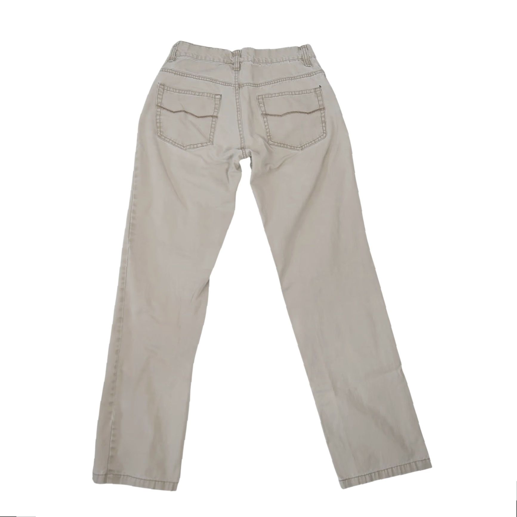 Vintage VINTAGE Fission Jeans Tan Slim Straight Leg Mens 29x32 Khaki 90s IH Size US 29 - 3 Thumbnail