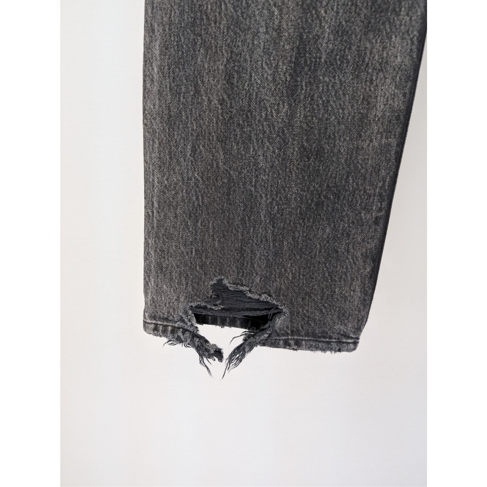Balenciaga o1rshd1 Organic Japanese Medium Fit Pants in Eco Black Size US 30 / EU 46 - 13 Thumbnail