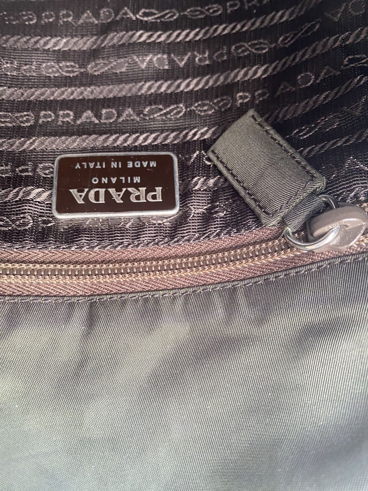 Prada Rare Vintage PRADA Nylon Sling Bang Size ONE SIZE - 15 Thumbnail