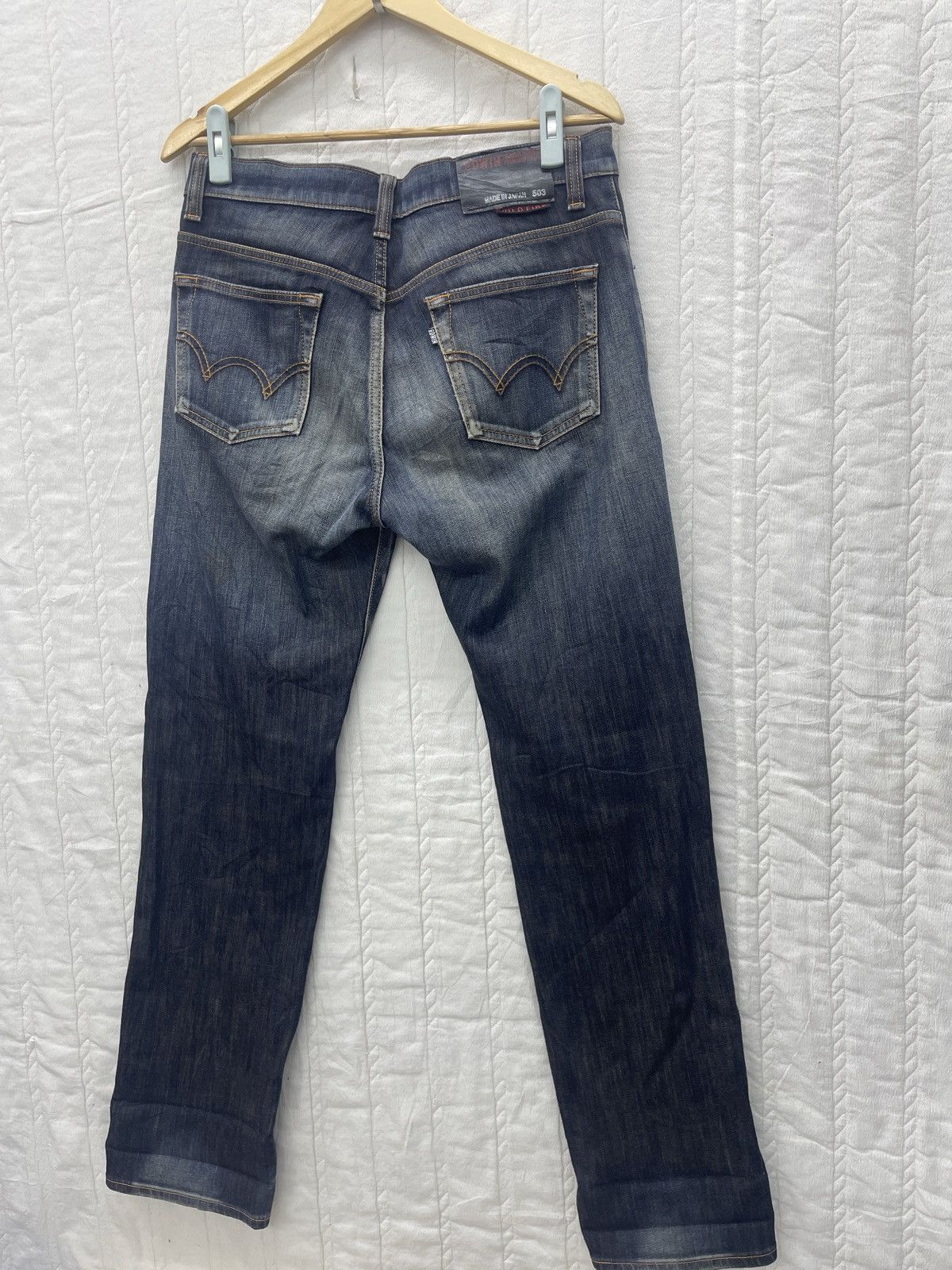 Edwin × Japanese Brand STEALS🔥EDWIN WILD FIRE 503 DENIM Size US 32 / EU 48 - 5 Thumbnail