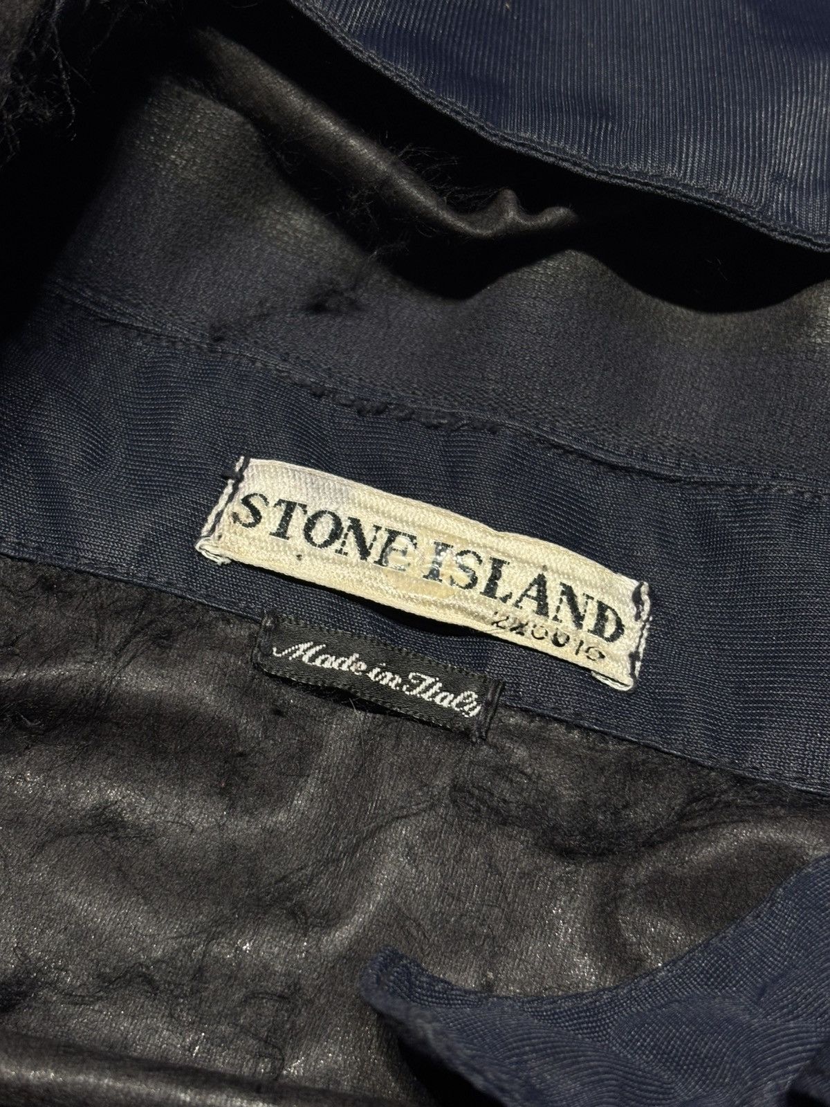 Stone Island VINTAGE STONE ISLAND SPALMATURA JACKET Size US L / EU 52-54 / 3 - 12 Thumbnail