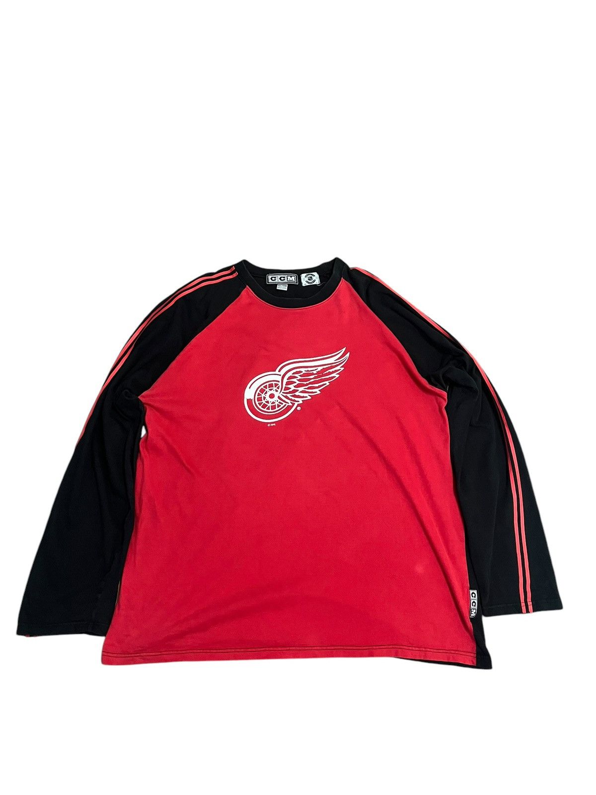 NHL × Vintage Vintage CCM Detroit Red Wing Shirt Oversized Size US XXL / EU 58 / 5 - 3 Thumbnail
