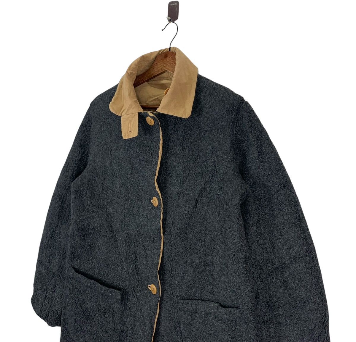 45rpm × Japanese Brand VINTAGE JAPANESE BRAND 45RPM REVERSIBLE BUTTON JACKET Size US M / EU 48-50 / 2 - 13 Thumbnail