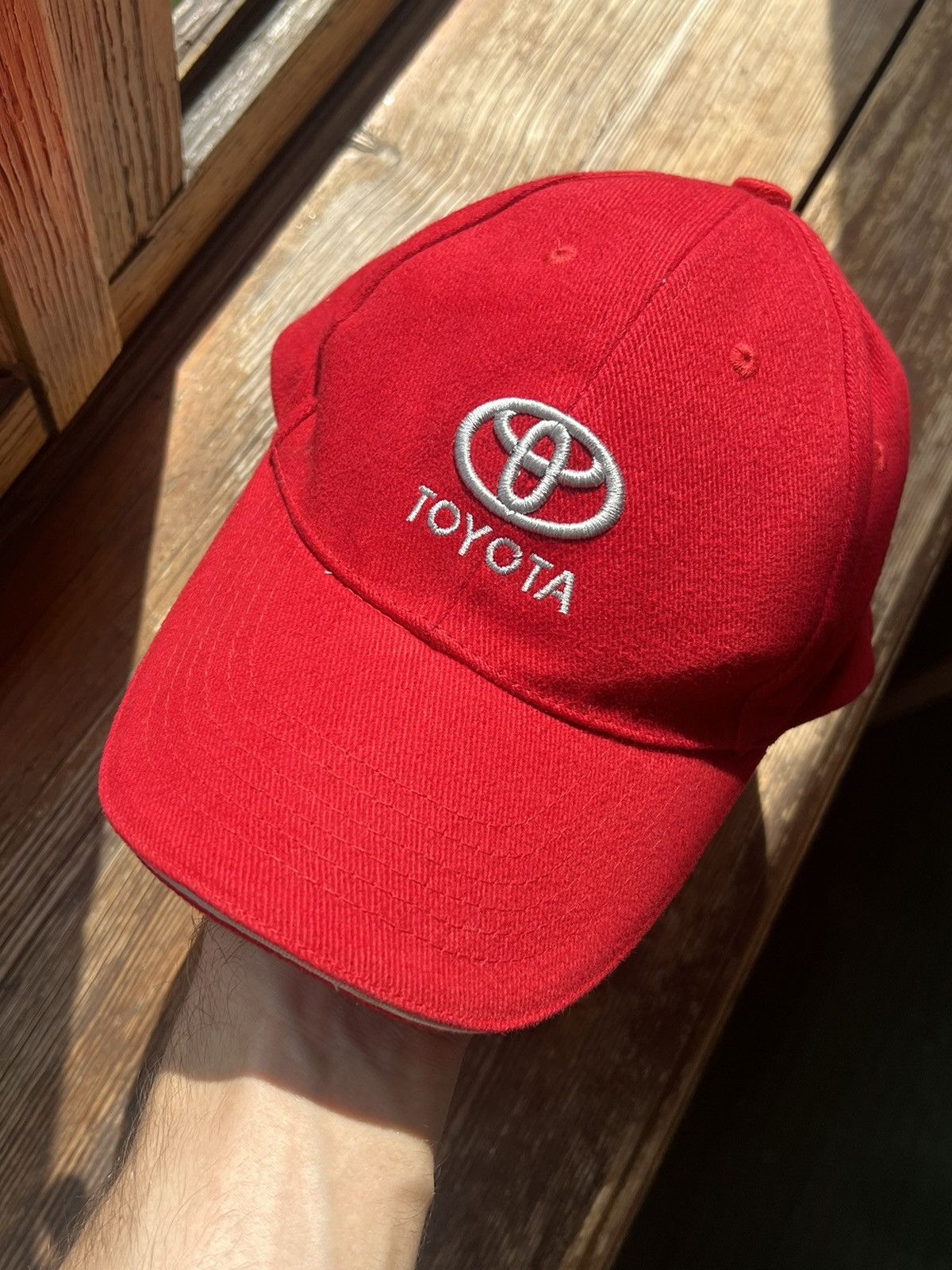 Japanese Brand Vintage Y2K Toyota Embroidery Baseball Cap Size ONE SIZE - 3 Thumbnail