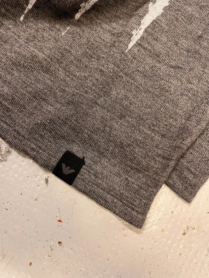 Emporio Armani FW2014 Emporio Armani Abstract Skyscrapers Grey Sweater Size US M / EU 48-50 / 2 - 8 Thumbnail