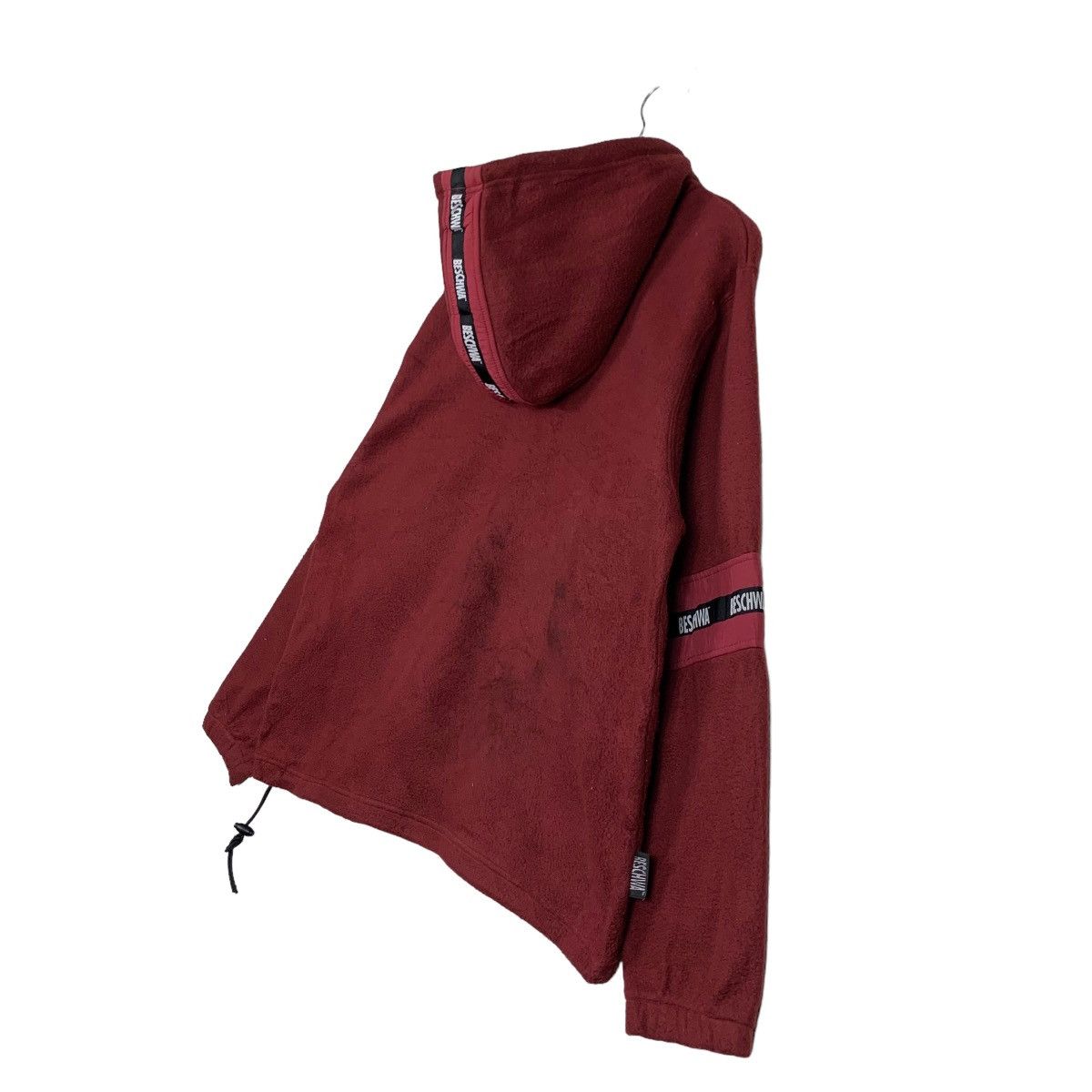 Japanese Brand BESCHWA Half Zip Pullover Hoodie Fleece #0045-C3 Size US M / EU 48-50 / 2 - 9 Thumbnail