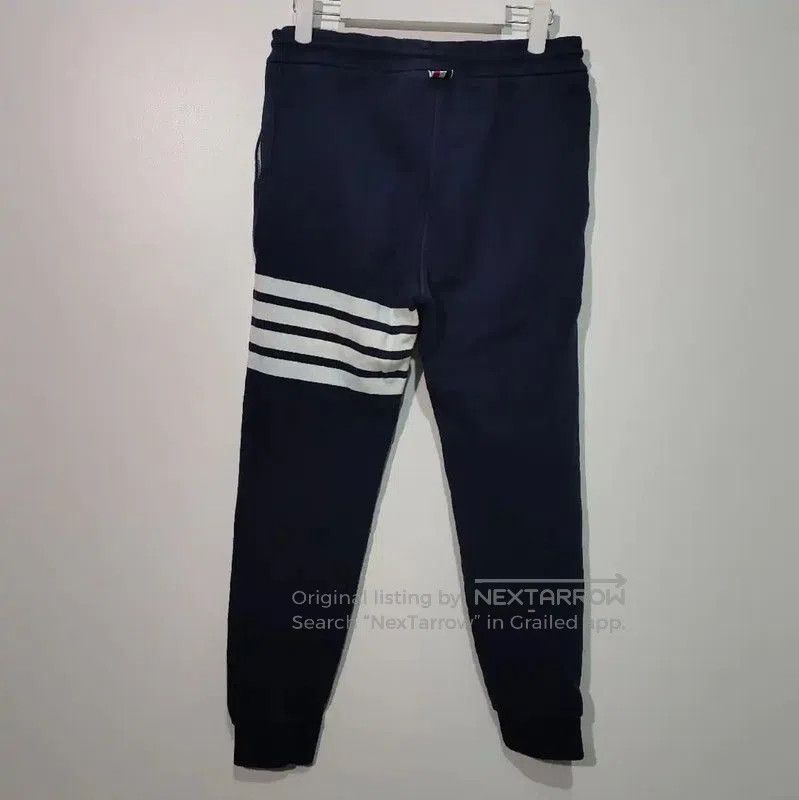 Thom Browne Thom Browne Navy Cotton Casual Pants for Women . Size 25" / US 0 / IT 36 - 2 Thumbnail