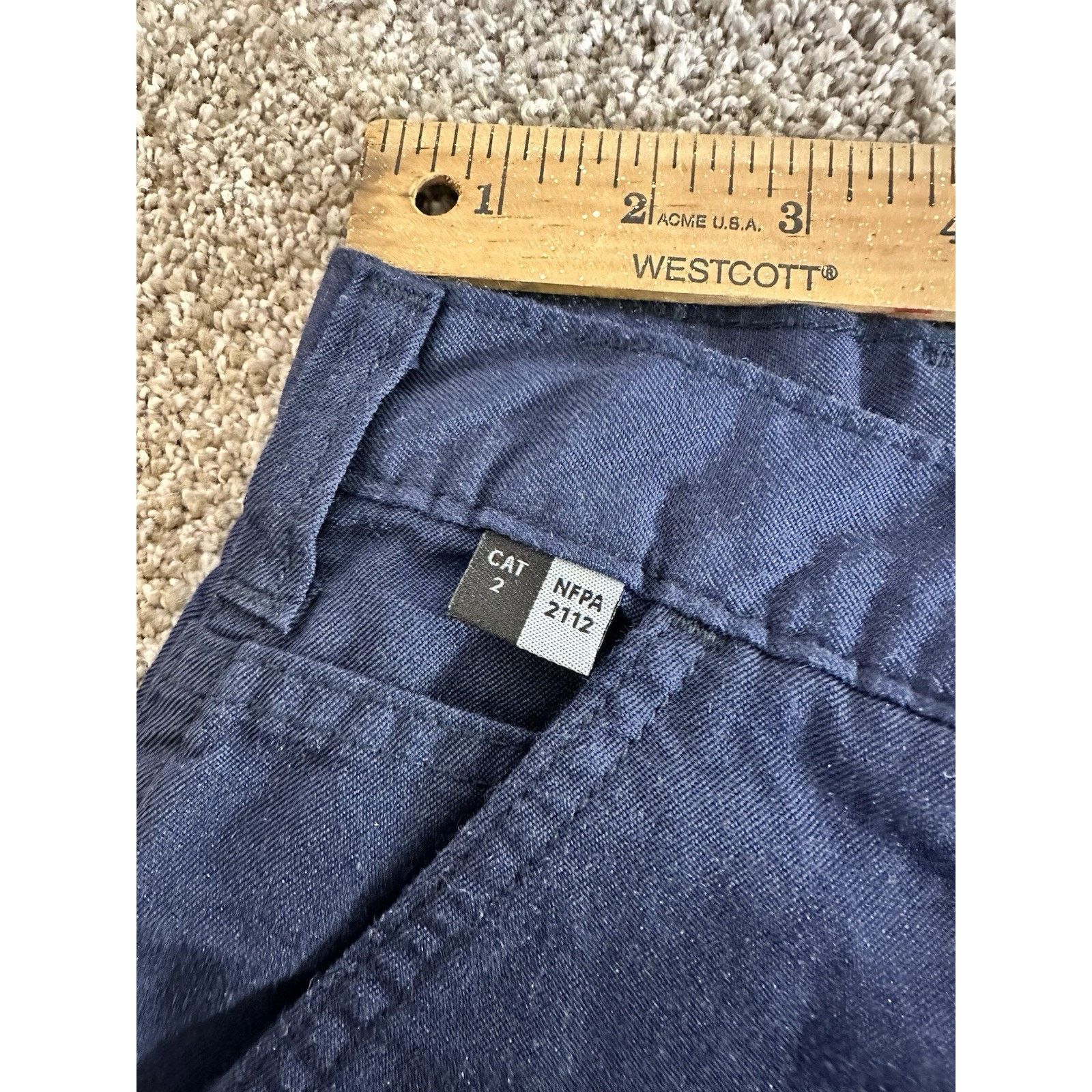Carhartt Carhartt FR Flame-Resistant 38x34 Navy Cat 2 Size US 38 / EU 54 - 7 Thumbnail
