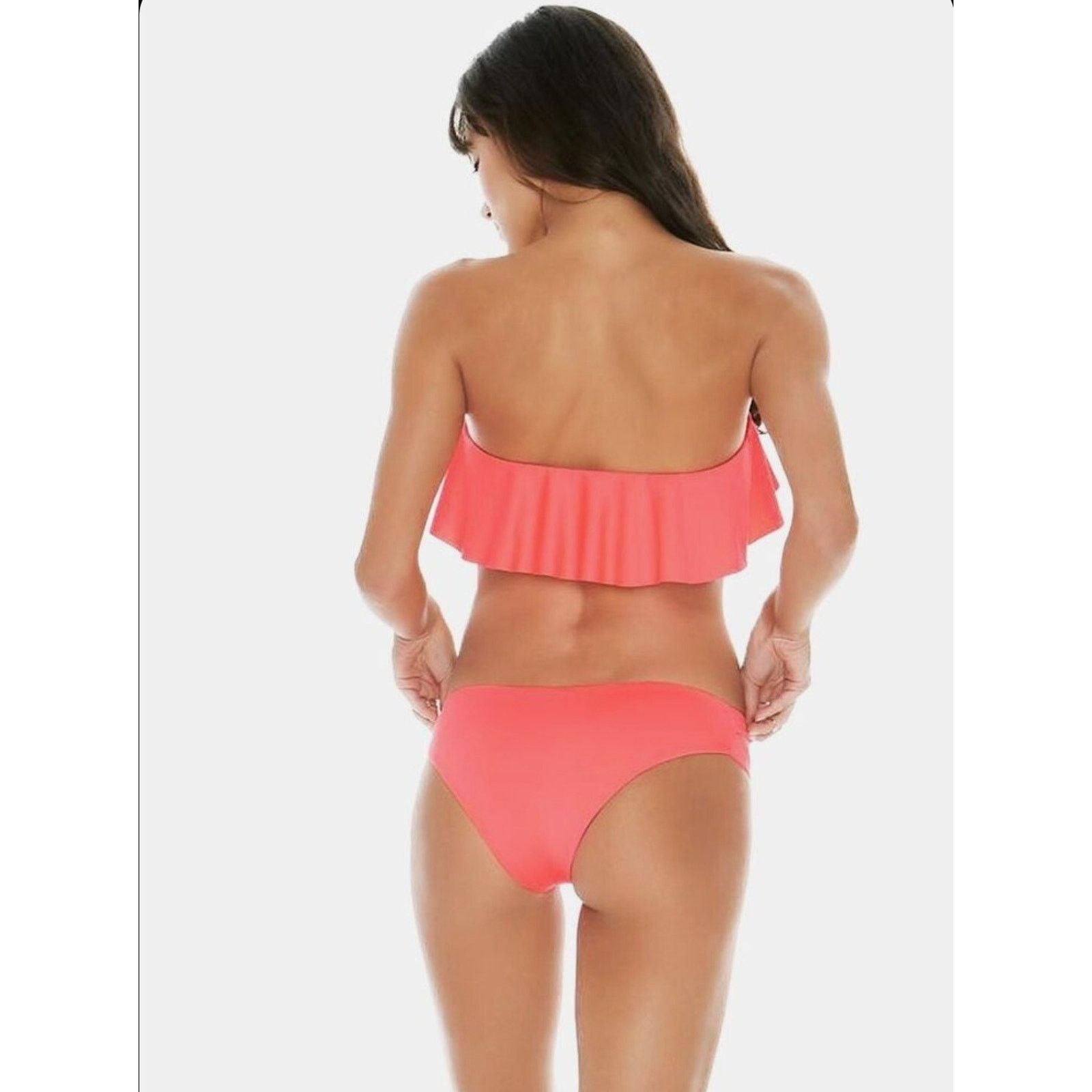 Other NWT L*Space SET Lynne Top Estella Bikini Bottom Neon Pink S Size S / US 4 / IT 40 - 2 Thumbnail
