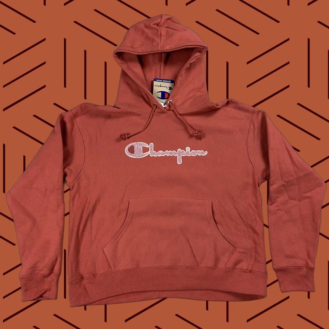 Champion Champion Reverse Weave Hoodie Women L Mauve NWT Pullover Long Sleeve Womens Size L / US 10 / IT 46 - 1 Thumbnail