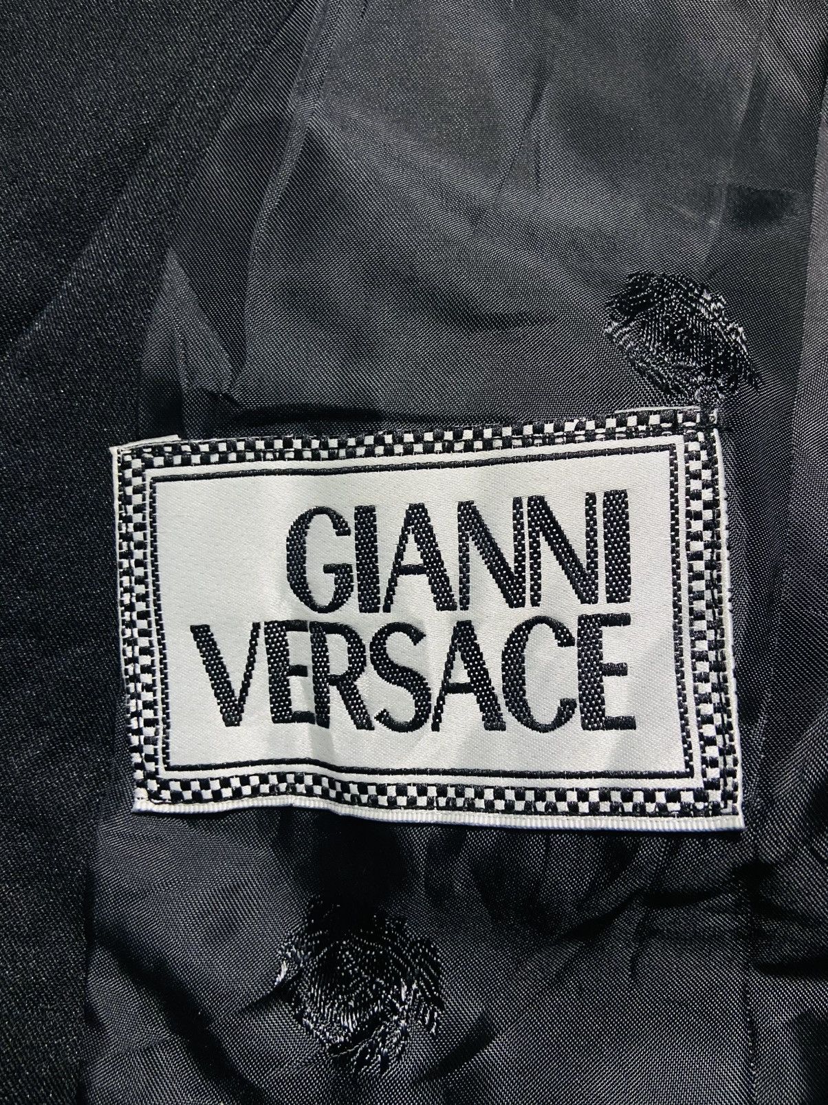 Versace Gianni Versace Blend Wool Blazer Size US L / EU 52-54 / 3 - 17 Thumbnail