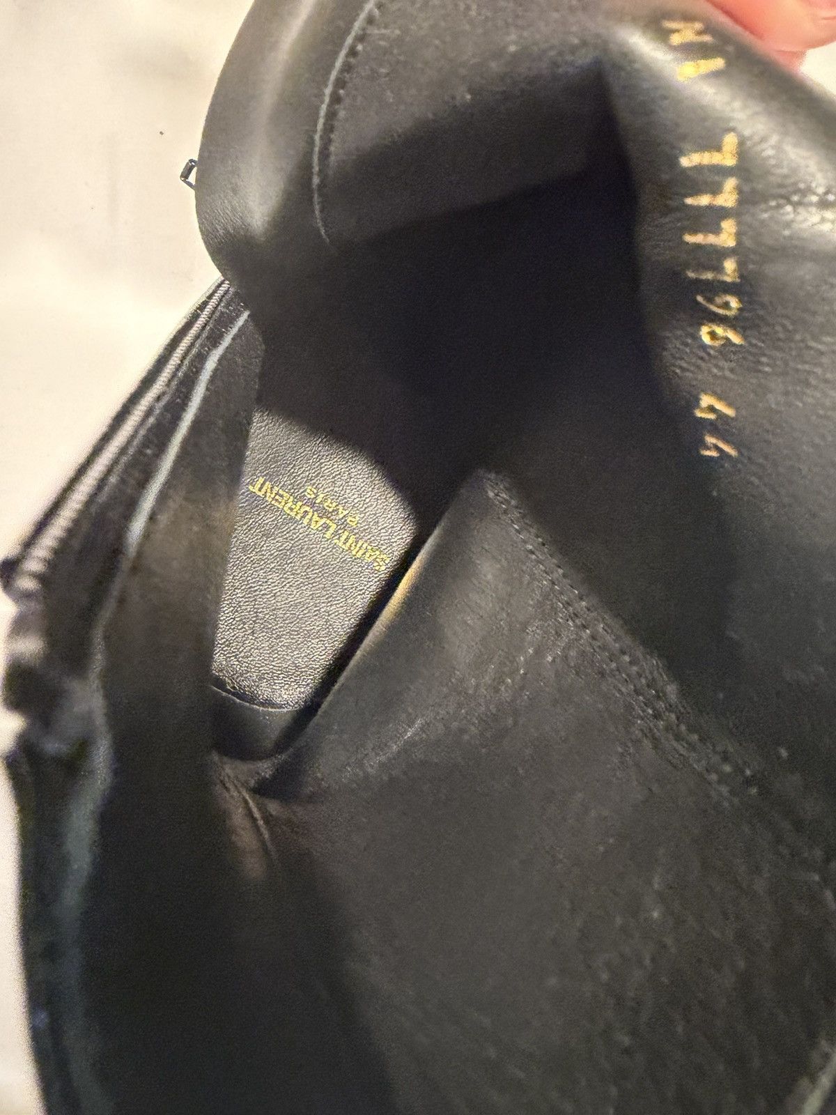 Saint Laurent Paris SAINT LAURENT mens rainer 30 Boots 44/11. Size US 11 / EU 44 - 6 Thumbnail