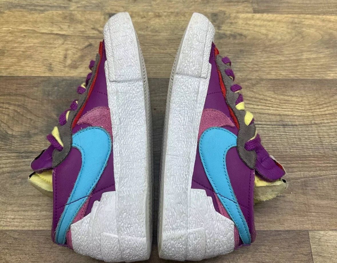 Kaws × Nike Nike KAWS x sacai x Blazer Low Purple Dusk Size US 4.5 / IT 34.5 - 8 Thumbnail