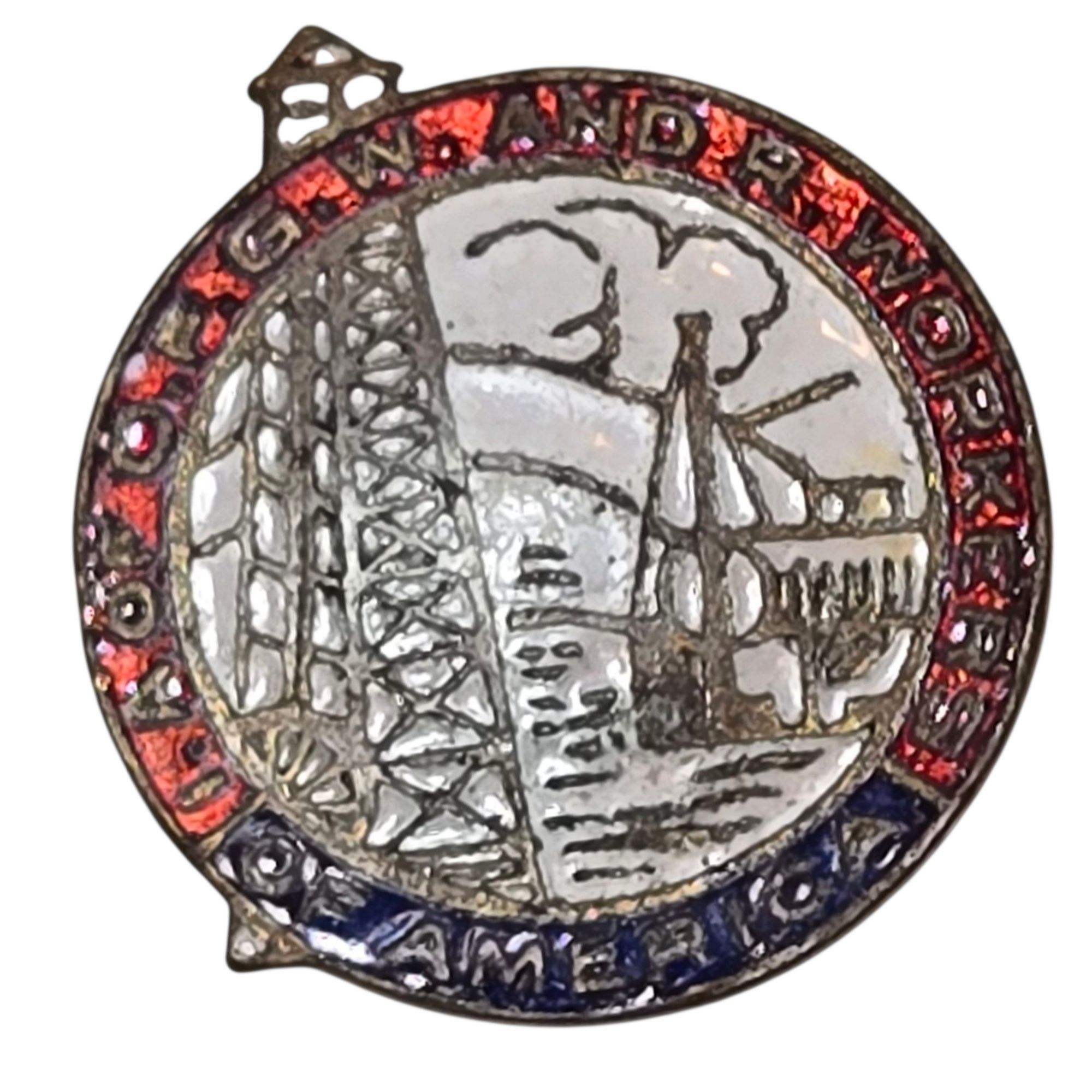Other Vintage IA of OPGW and R Workers Of America Enamel Pin Badge Size ONE SIZE - 8 Thumbnail