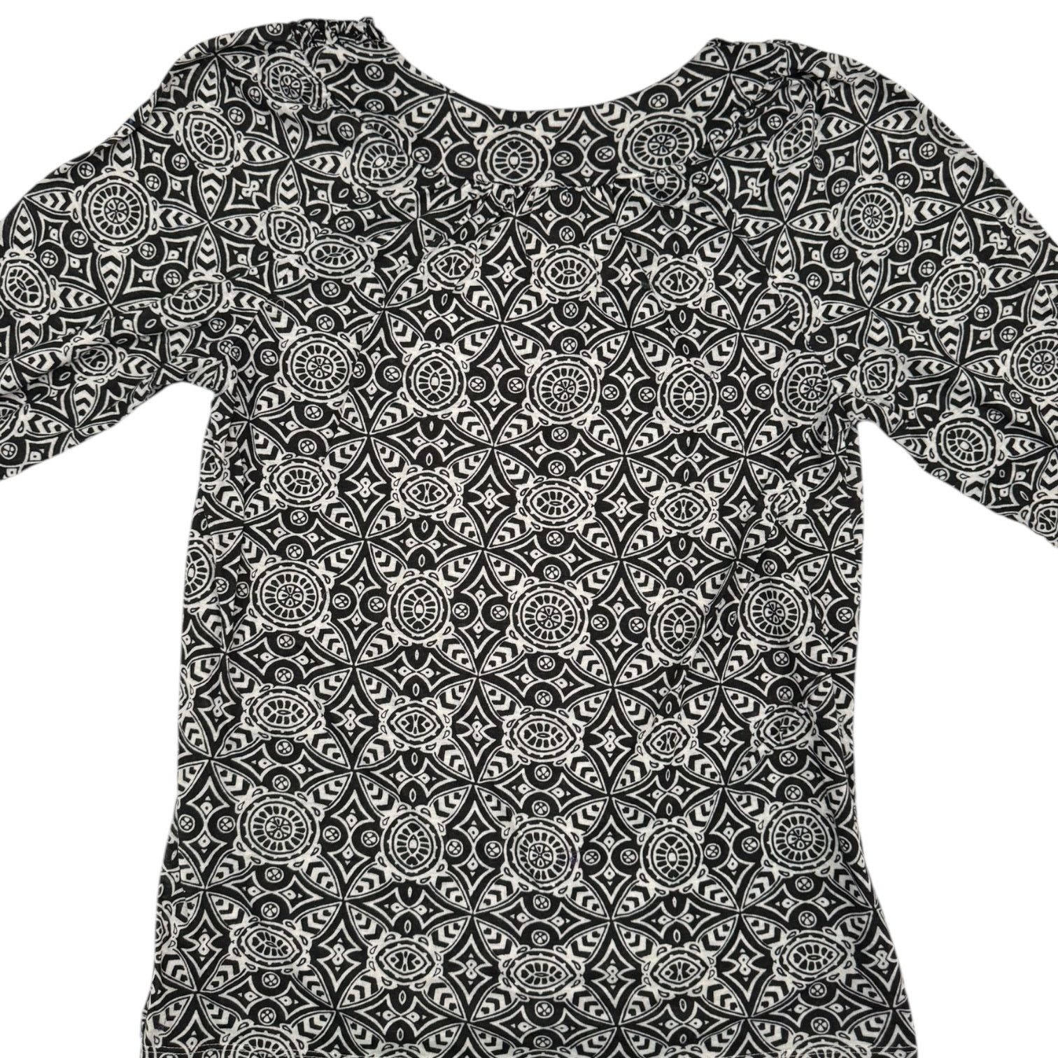 Other White Stag Circular Patterned Shirt in Black & White Small Size S / US 4 / IT 40 - 3 Thumbnail