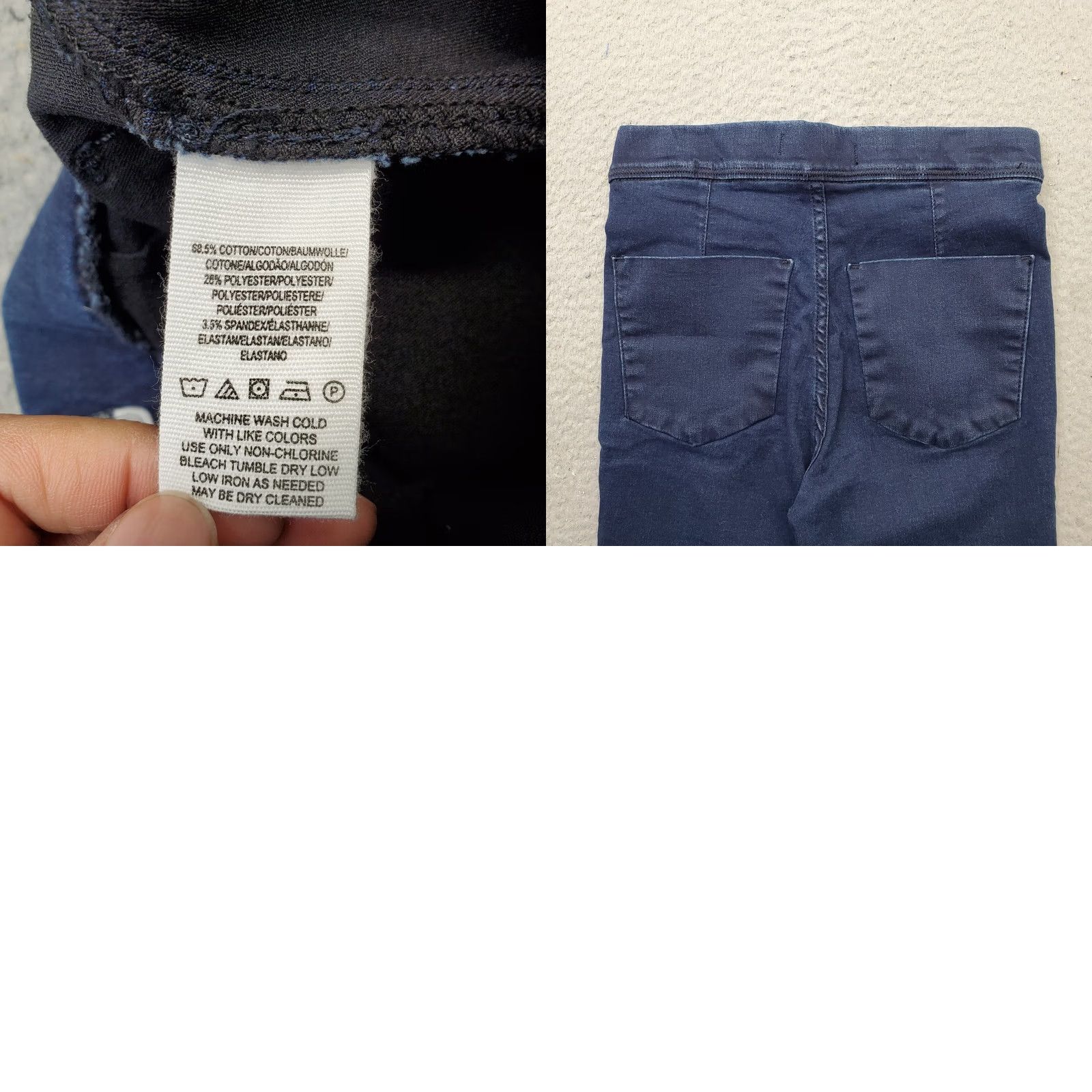 Free People Free People Skinny Jeans Womens 24 Blue Denim Stretch Comfort Pull-On Shoes? Size 42" / US 20 - 8 Thumbnail