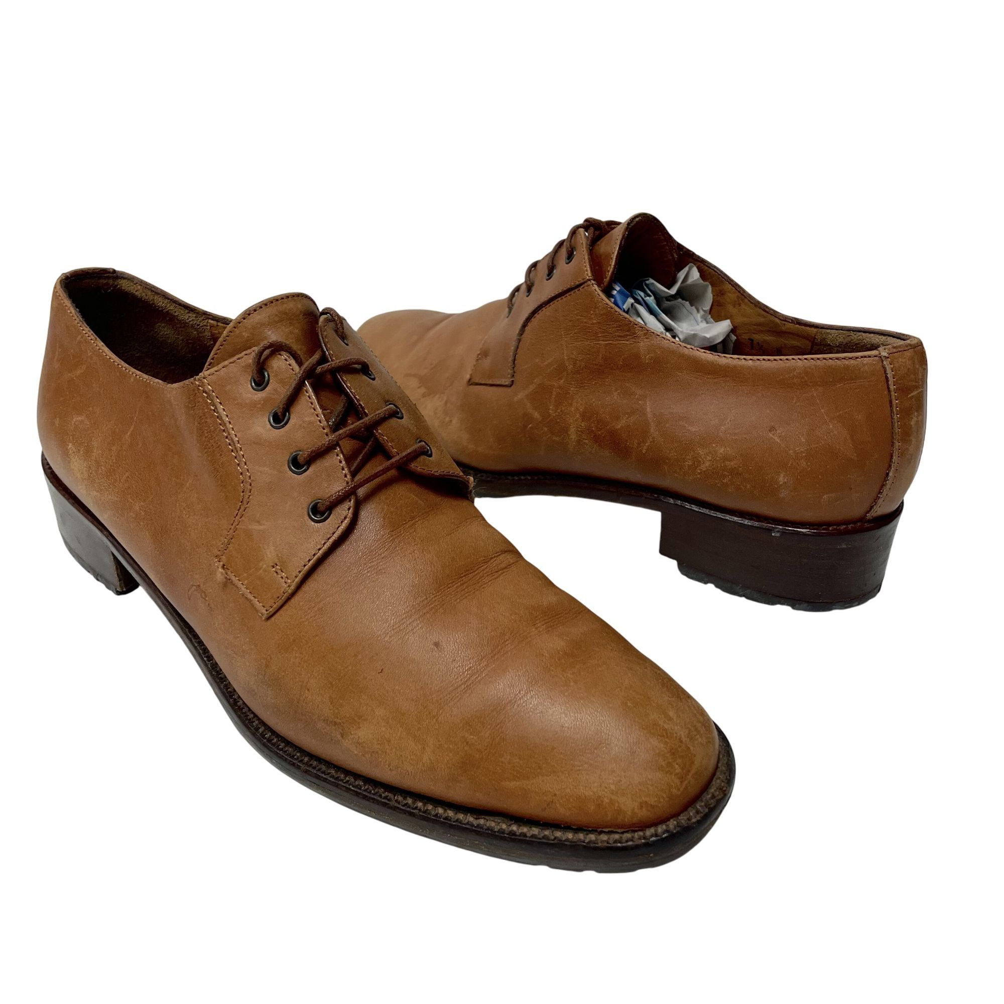 Coach Vtg 80's Style COACH Leather CAREER Shoe CLASSIC Oxfords Size US 7.5 / IT 37.5 - 1 Thumbnail