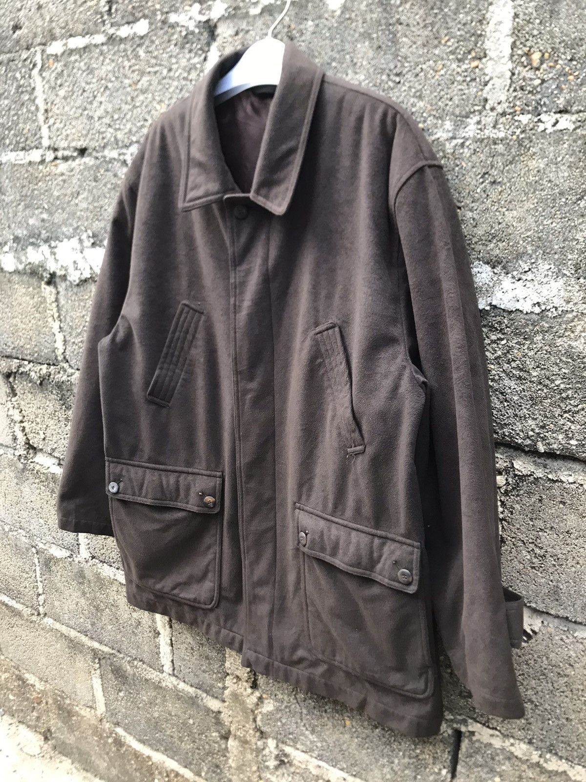 BARNS OUTFITTERS × Japanese Brand × Vintage ⚡️Vintage Livbary Velvet Barn Coat Jacket Size US L / EU 52-54 / 3 - 3 Thumbnail