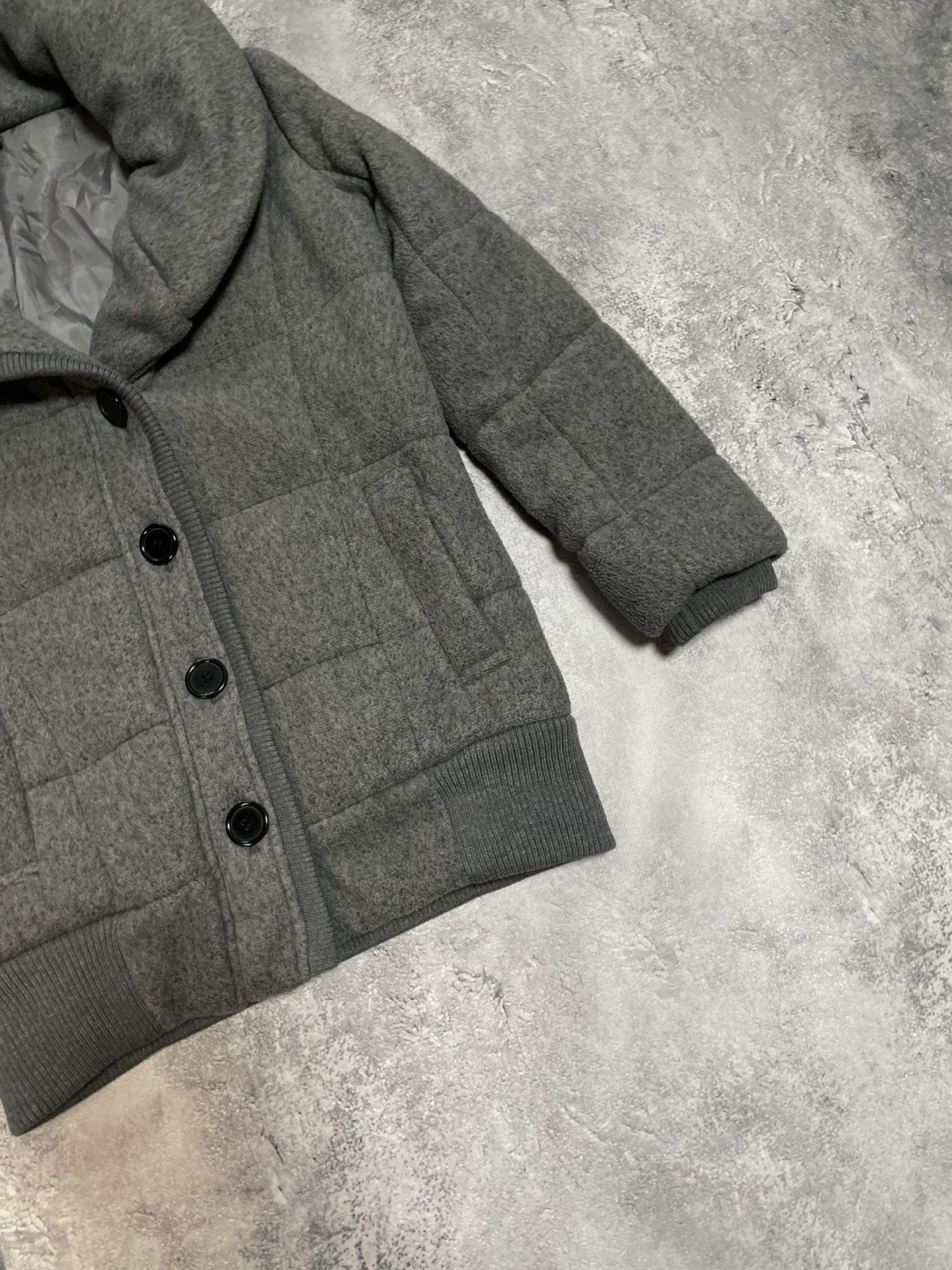 Aran Isles Knitwear × Japanese Brand Japanese Brand Ingni Silver Technical Jacket rare Size M / US 6-8 / IT 42-44 - 3 Thumbnail