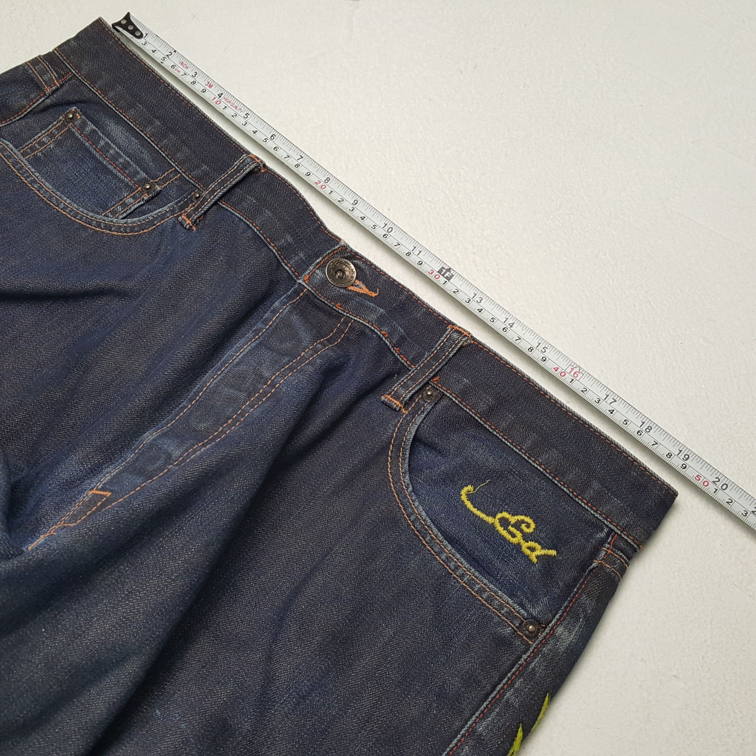 Christian Audigier × Ed Hardy × Vintage Vintage ED HARDY By Christian Audigier Designer Denim Jeans Size US 39 - 7 Thumbnail