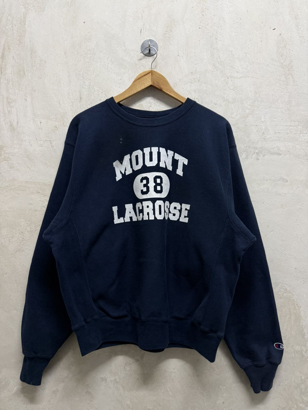 Champion 2000s Champion Premium Reverse Weave Mount Lacrosse Crewneck Size US L / EU 52-54 / 3 - 1 Thumbnail