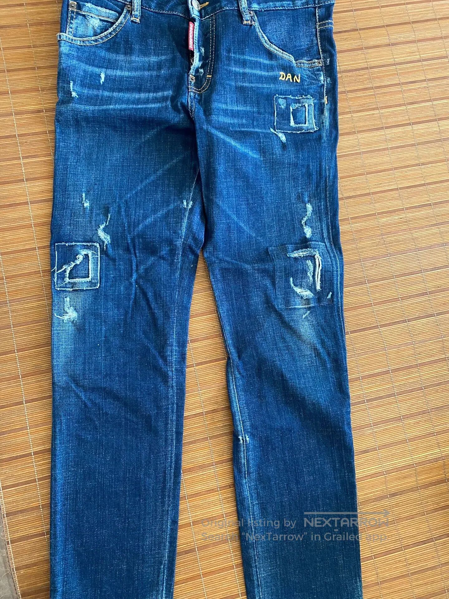Dsquared2 DSQUARED2 Distressed Denim Jeans Size 40. Size US 26 / EU 42 - 1 Thumbnail