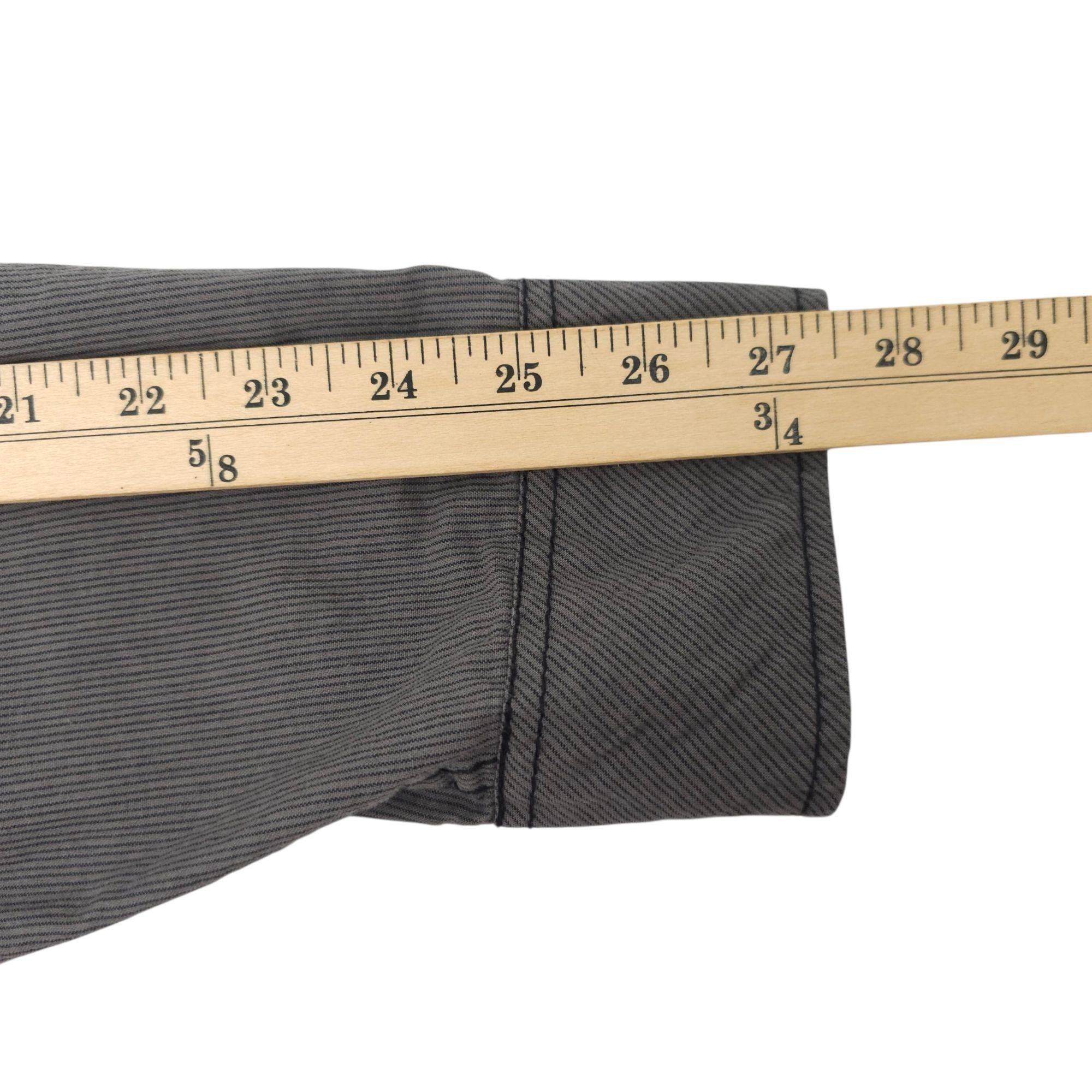 Carbon Carbon Slim Fit Button Front Shirt Mens XXL READ Tab Sleeve Size US XXL / EU 58 / 5 - 21 Thumbnail