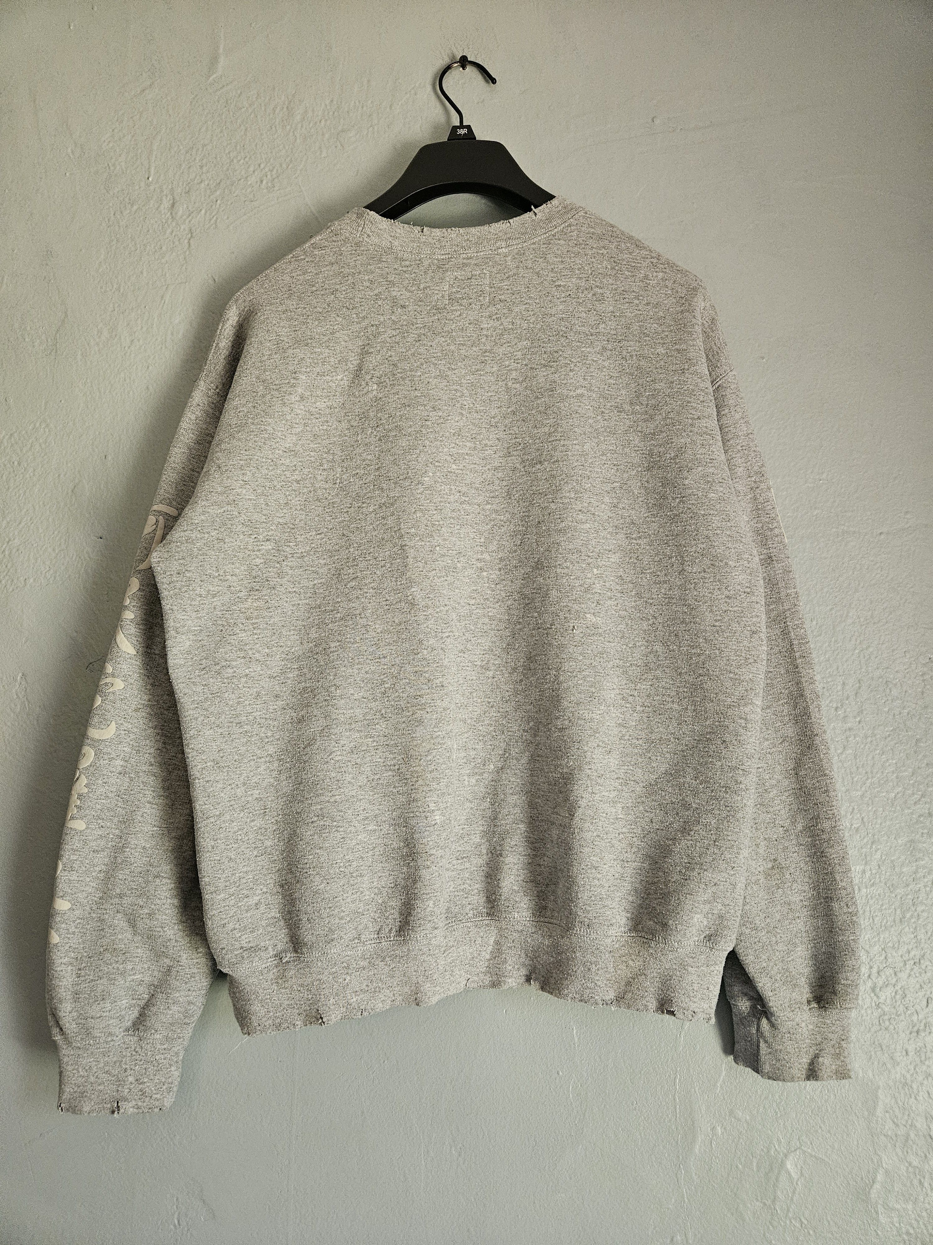 Sasquatchfabrix Herahera Gray Japanese Distressed Crewneck Sweater Size US S / EU 44-46 / 1 - 5 Thumbnail