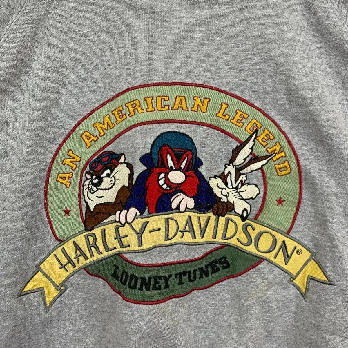 Harley Davidson Vintage HARLEY DAVIDSON x LOONEY TUNES American Size US L / EU 52-54 / 3 - 4 Thumbnail