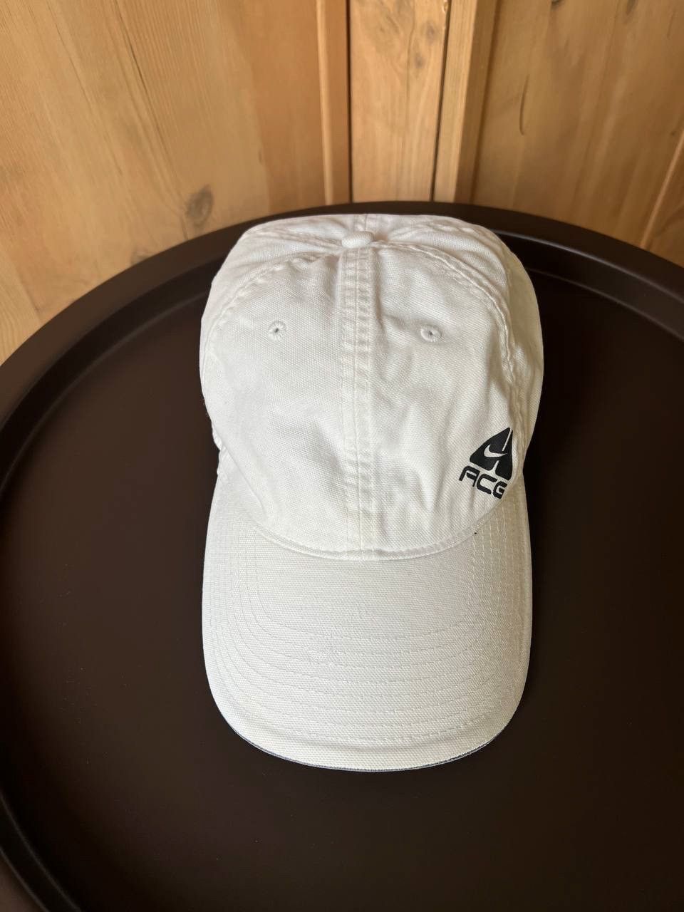 Nike × Nike ACG × Vintage Vintage Nike Acg logo cap hat white Size ONE SIZE - 2 Thumbnail