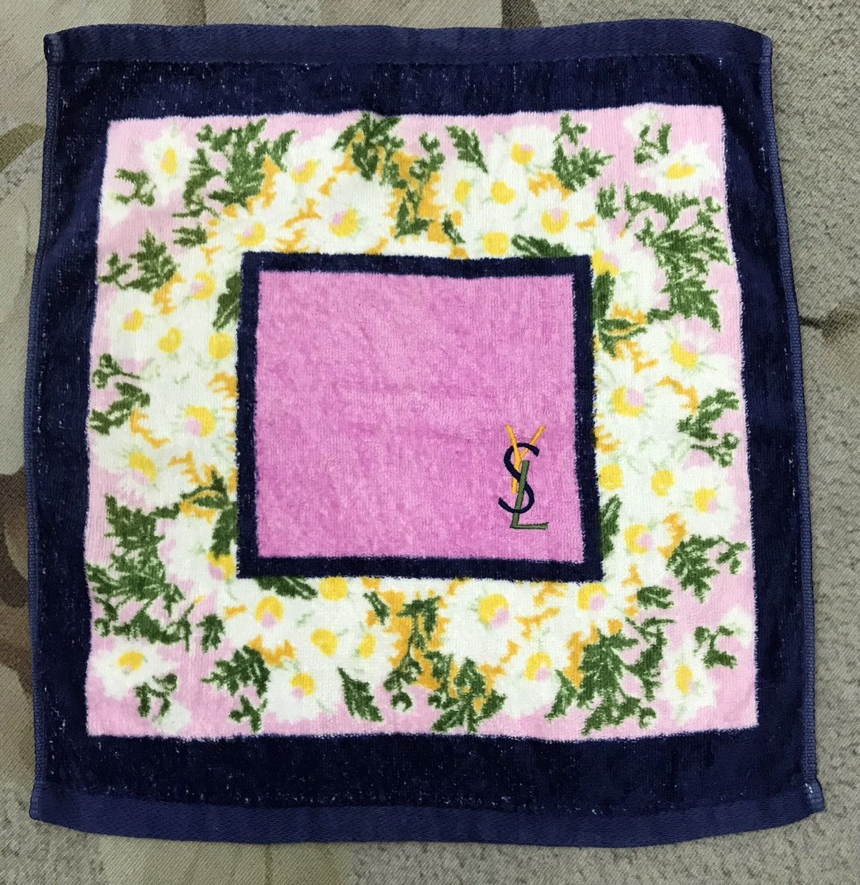Yves Saint Laurent Vtg Yves Saint Lauren YSL mini towel handkerchief Japan Size ONE SIZE - 1 Thumbnail