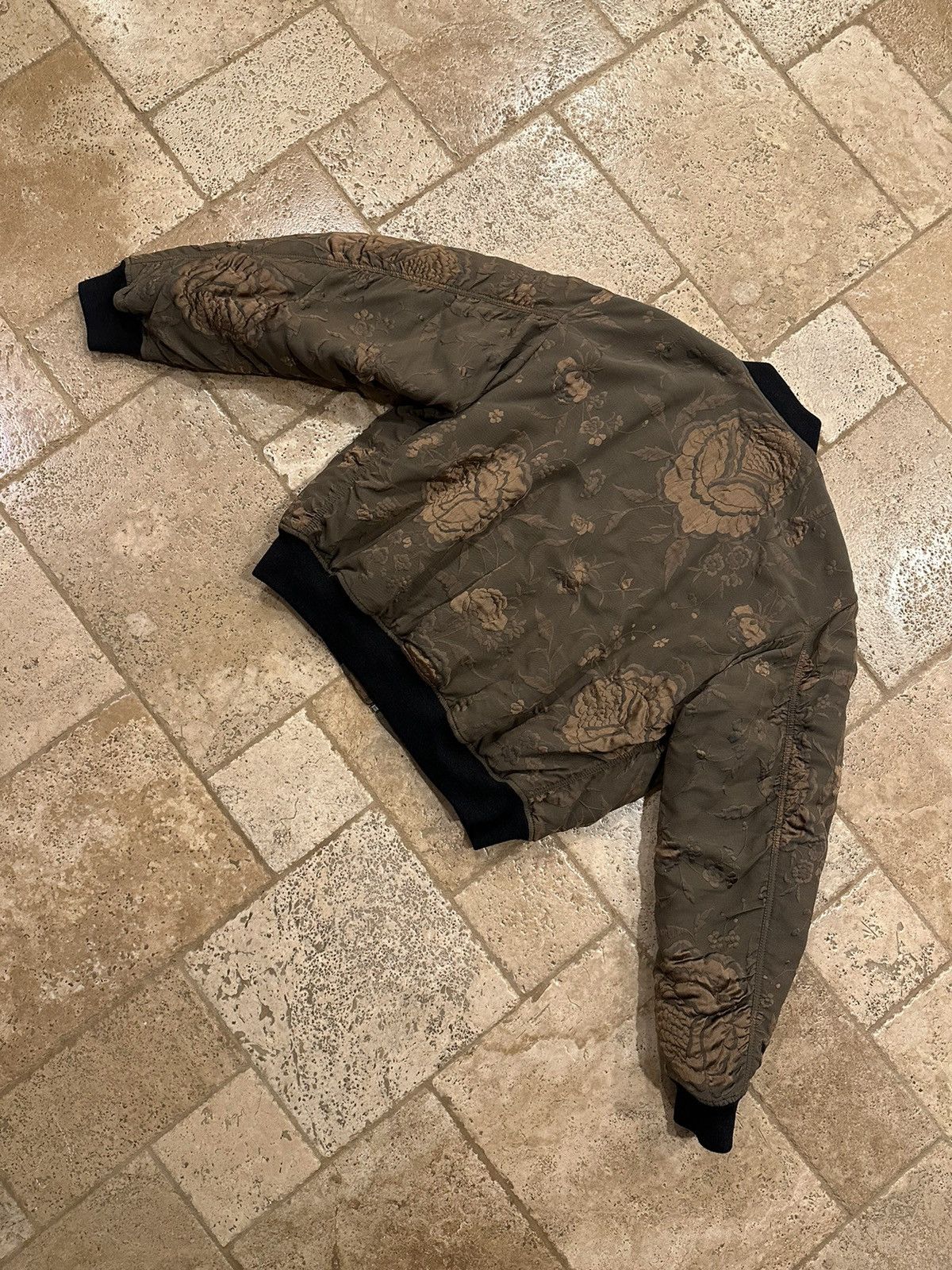 Haider Ackermann Haider Ackermann Raquel FW16 Floral Embroidery Bomber Jacket Size US XL / EU 56 / 4 - 9 Thumbnail