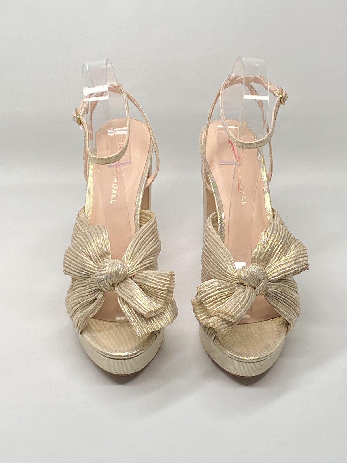 Loeffler Randall Loeffler Randall Natalia Pleated Platform Sandals size 8 Size US 8 / IT 38 - 4 Thumbnail