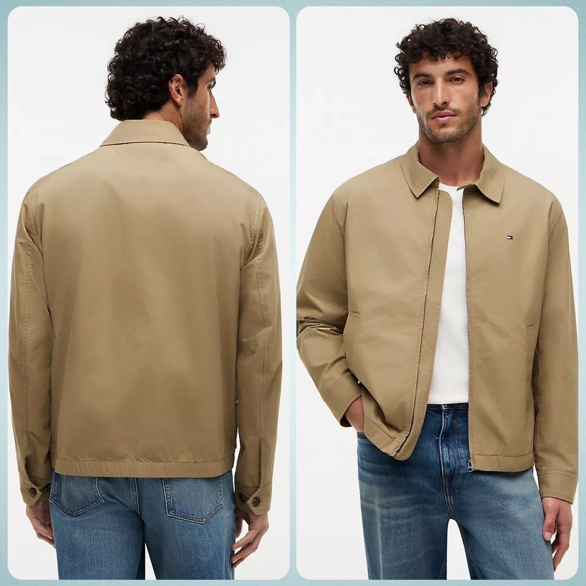 Tommy Hilfiger Tommy Hilfiger Lightweight Zip Up Ivy Jacket Size US M / EU 48-50 / 2 - 5 Thumbnail