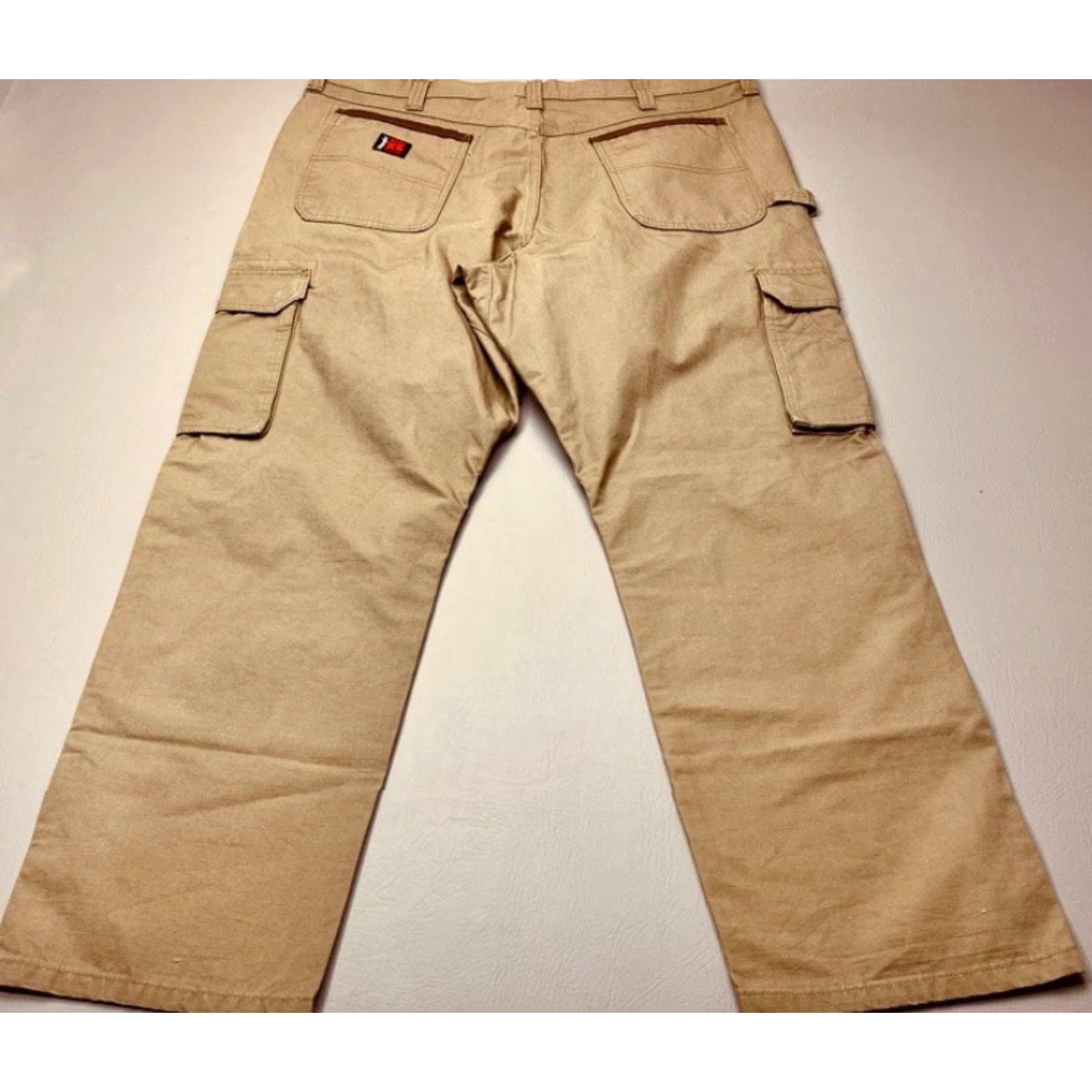 Wrangler WranglER Riggs Men 3W060BR Ripstop Rip Stop Cargo Work Pants 42x32 Bark 8122 Size US 42 / EU 58 - 7 Thumbnail