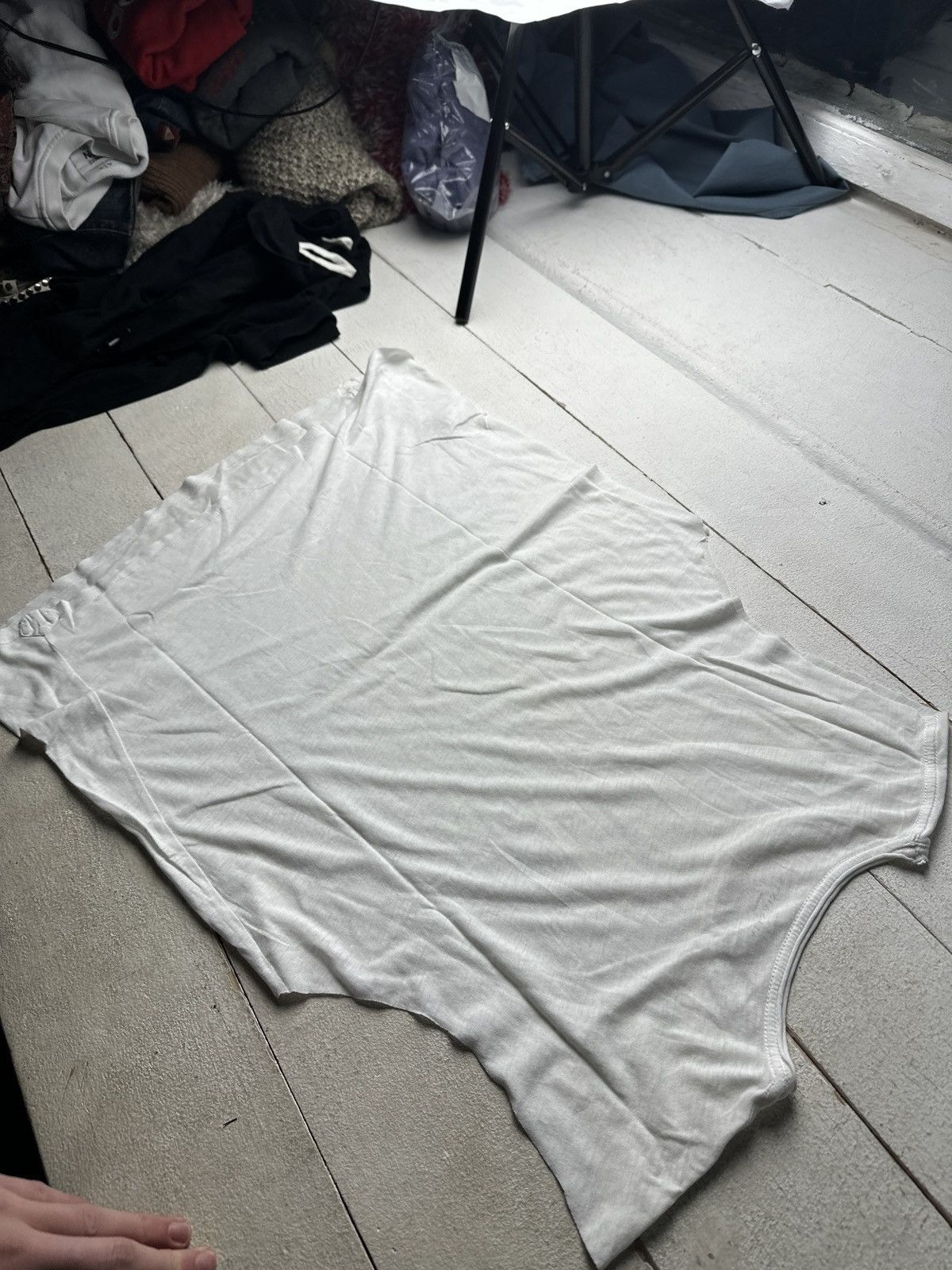 Allsaints PAPER THIN 🚨ALLSAINTS WHITE TANK SHIRT LUXURY OPIUM Y2K Size US M / EU 48-50 / 2 - 9 Thumbnail