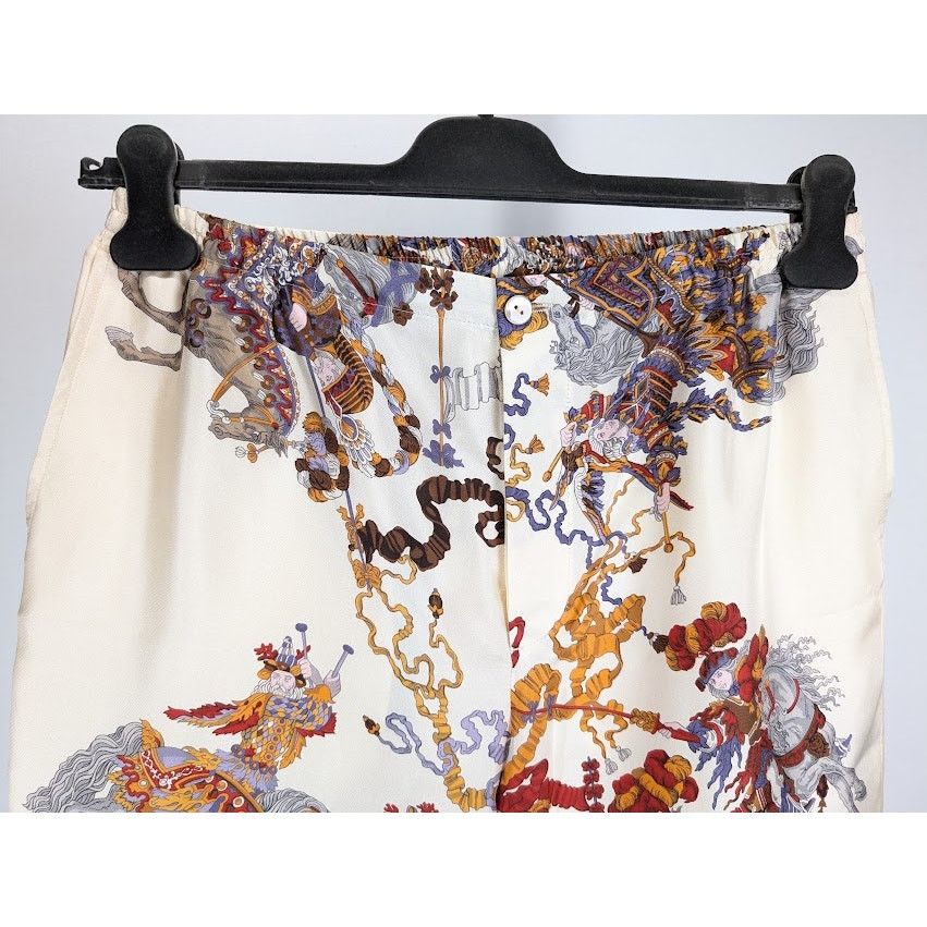 Gucci o1rshd1 Roi Soleil Short On TW Prt in Ivory/Red/Mc Size US 32 / EU 48 - 6 Thumbnail