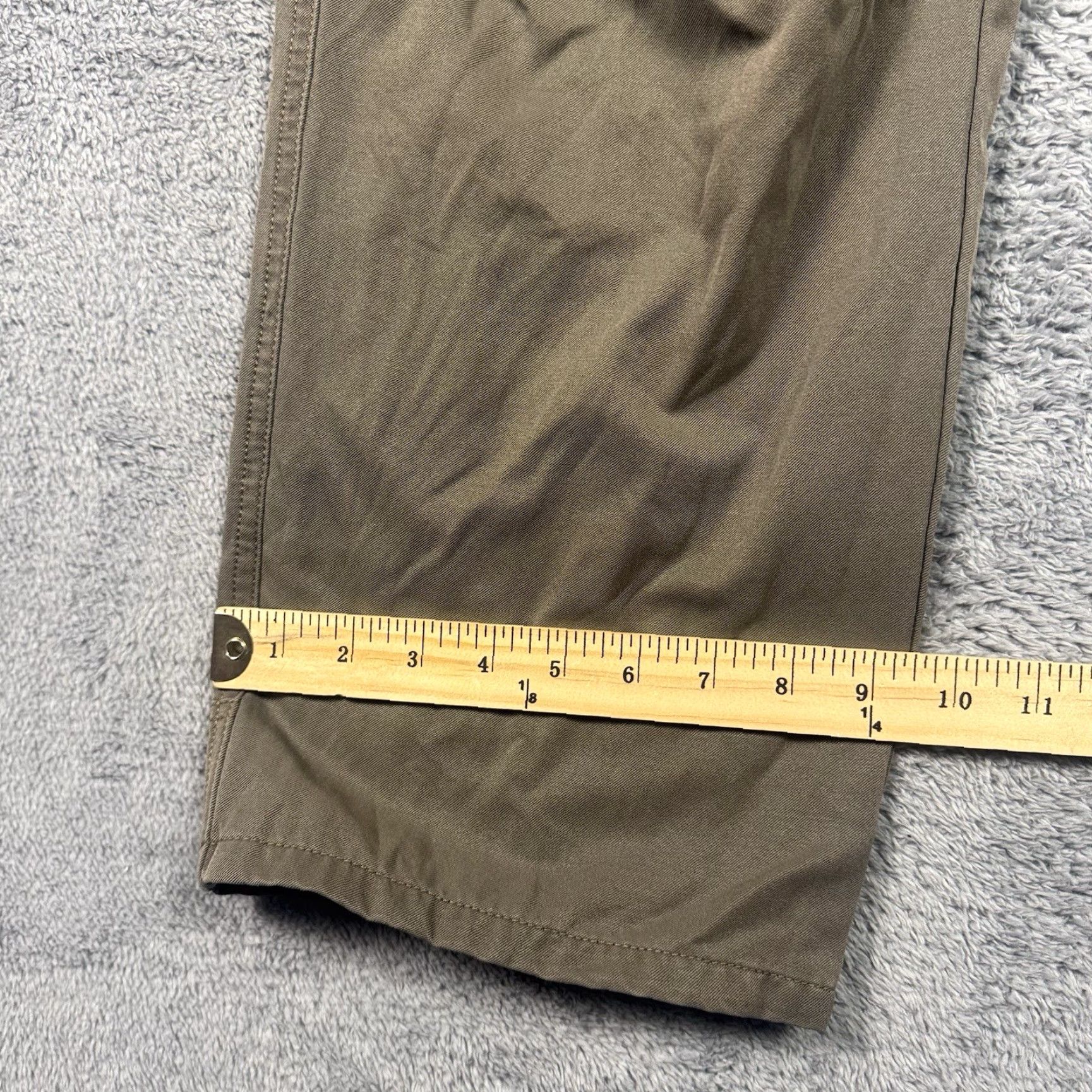 Vintage Kuhl Revolvr Mens Pants 40x30 Vintage Patina Dye Hiking Gusseted Outdoor Brown Denim Chino Straight 40 In Inseam 30 Size US 40 / EU 56 - 5 Thumbnail
