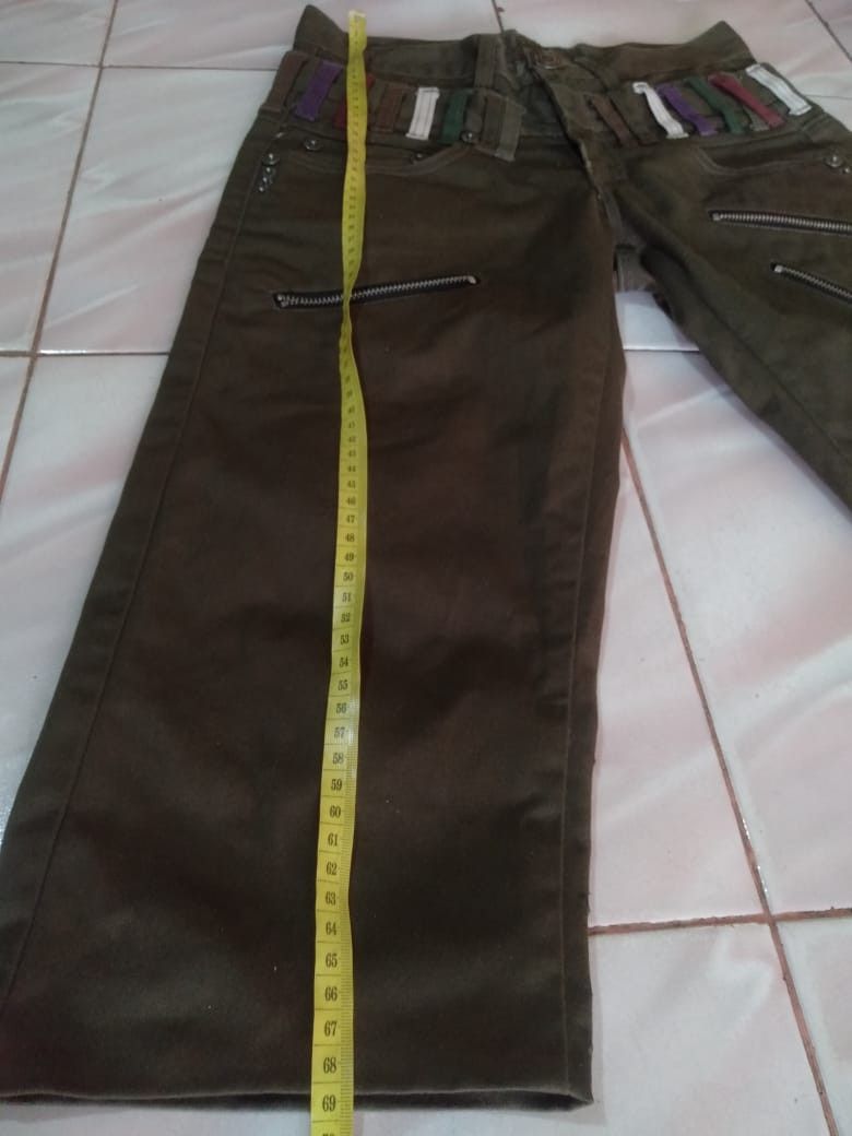 20471120 Nylaus Short Jeans Double Waist Jeans Japanese Jeans Size US 30 / EU 46 - 8 Thumbnail