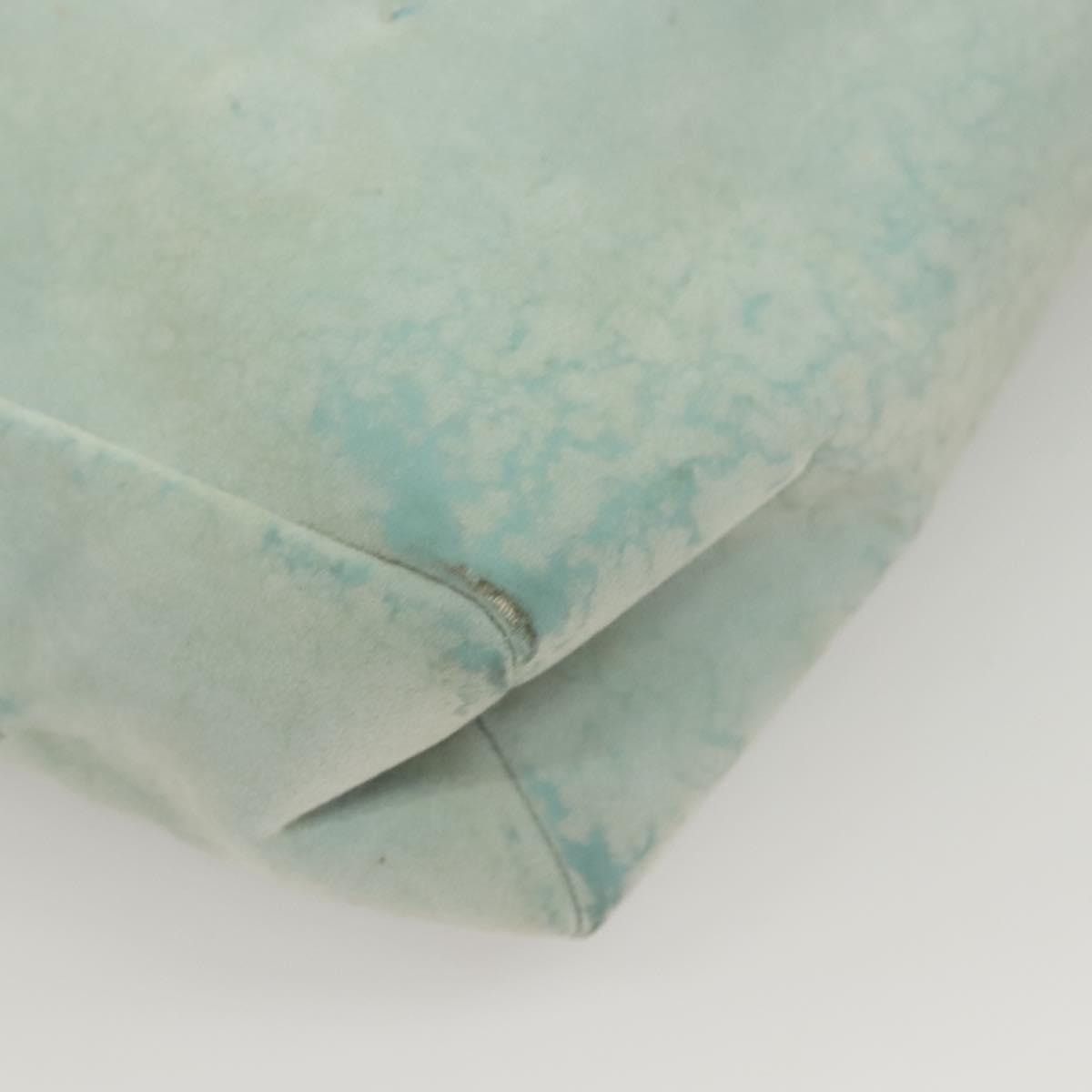 Gucci GUCCI Hand Bag Suede Light Blue Black 002 002 Size ONE SIZE - 13 Thumbnail