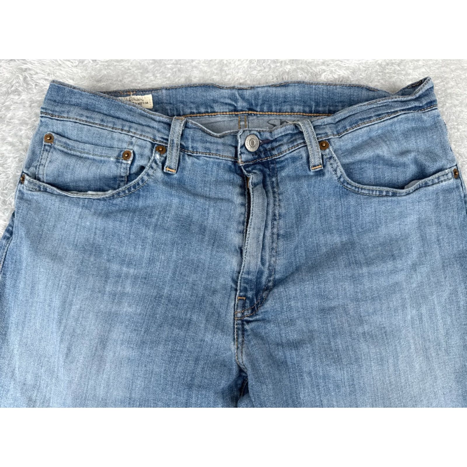 Levi's Levi's Jeans Adult 34 Blue Denim 511 Cotton Blend Regular 5-Pocket Design Vintage No Size US 34 / EU 50 - 4 Thumbnail