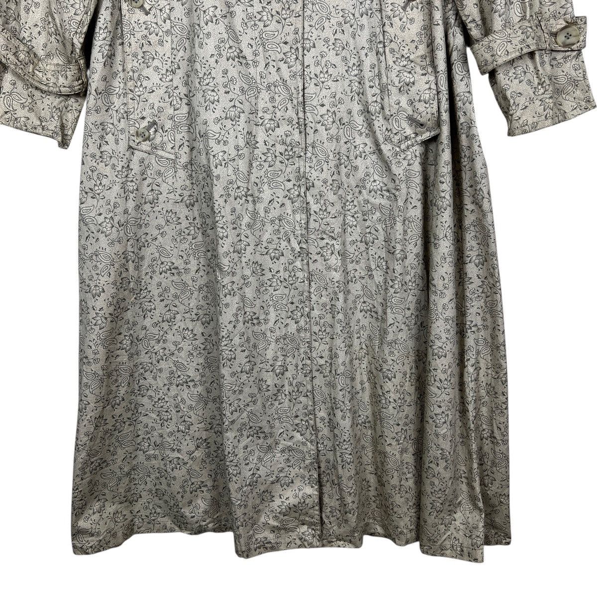 Aquascutum Aquascutum Paisley Trench Coat With Belt Made In England Size S / US 4 / IT 40 - 5 Thumbnail