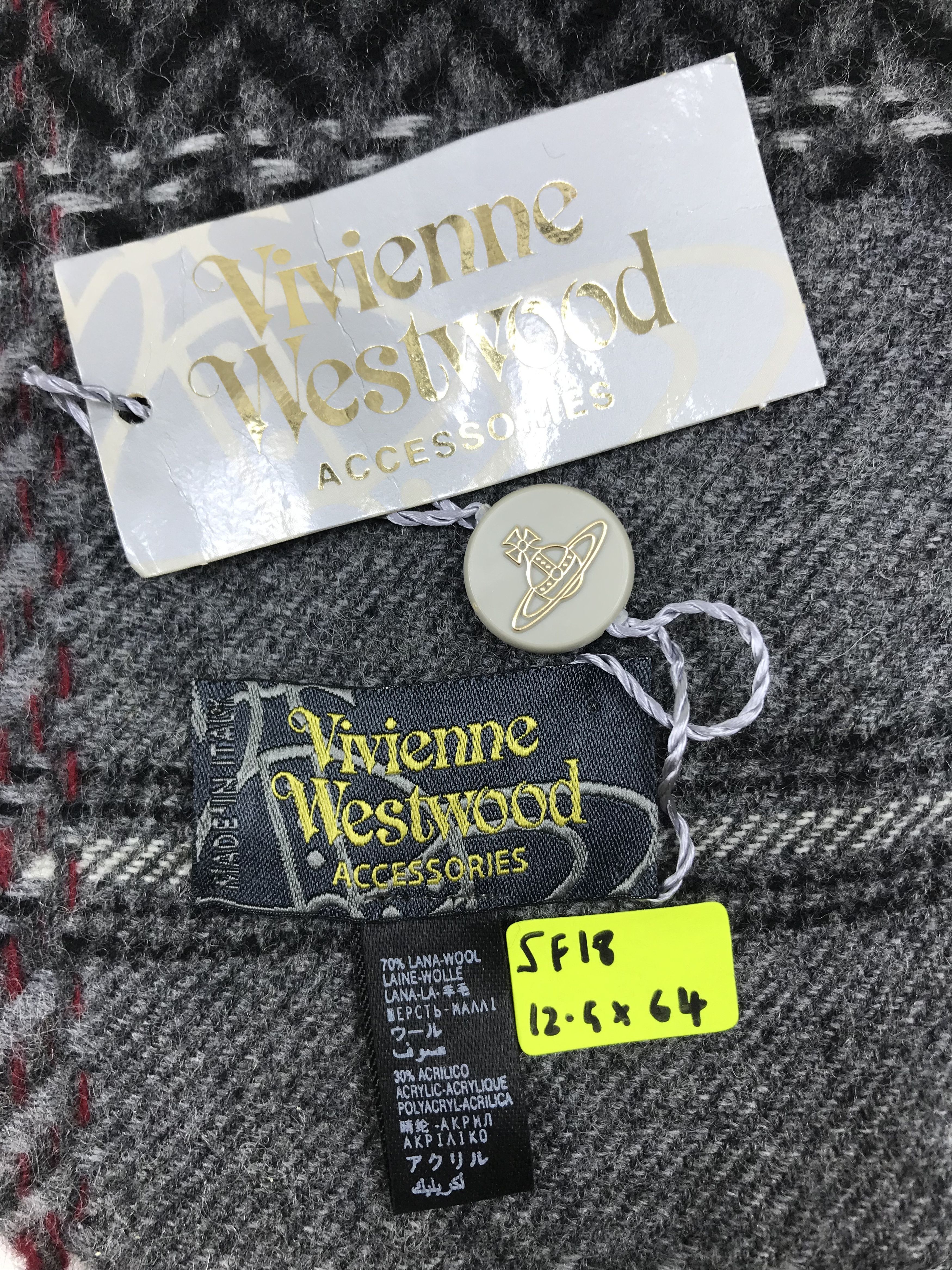 Vivienne Westwood Vivienne Westwood Luxury Scarf / Muffler / Wool Size ONE SIZE - 6 Thumbnail
