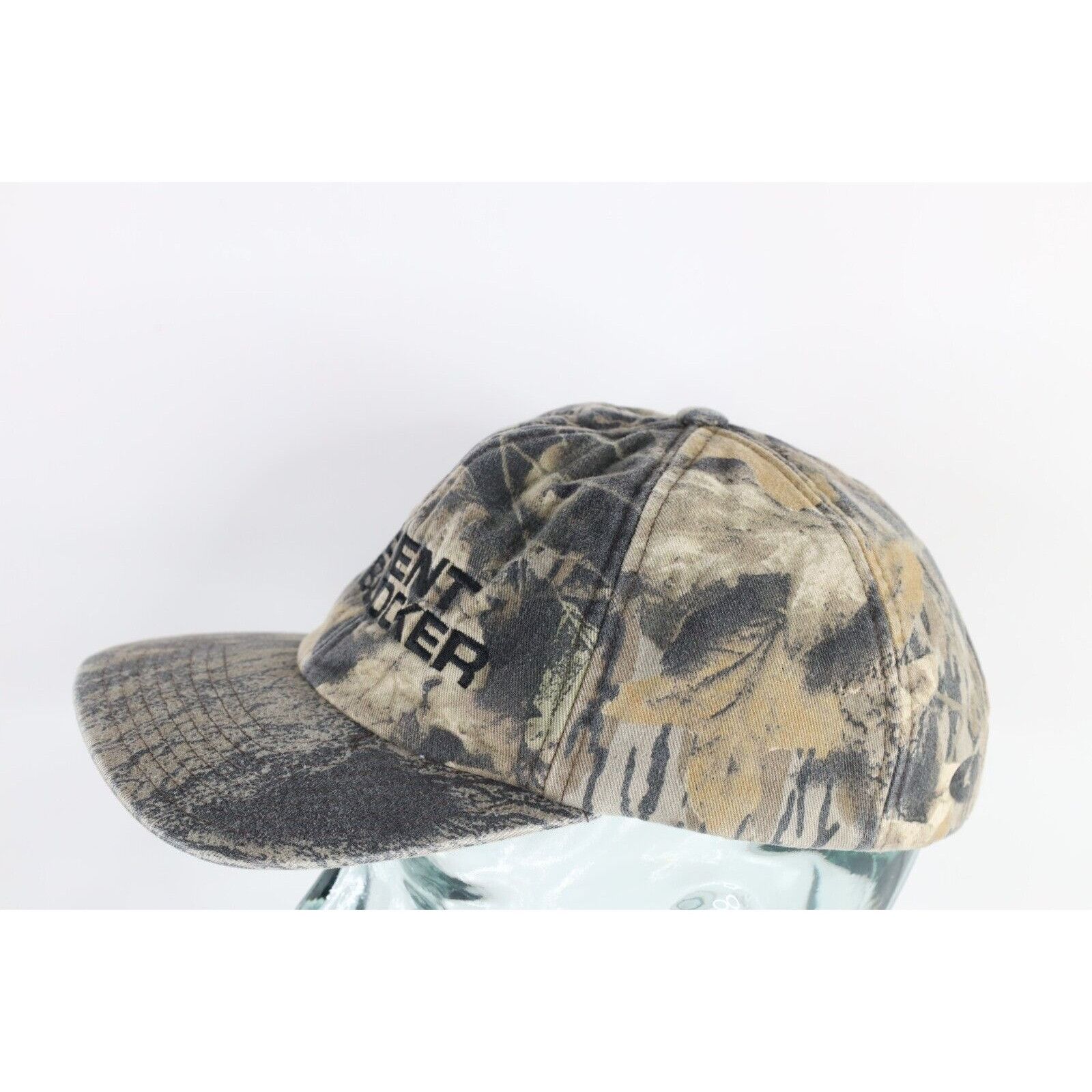 Vintage Vintage 90s Mossy Oak Camouflage Scent Blocker Quilted Hat Size ONE SIZE - 3 Thumbnail