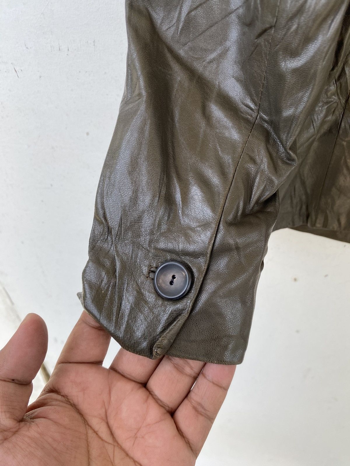 Genuine Leather Mia Miya Leather Blazer Jacket Size US M / EU 48-50 / 2 - 6 Thumbnail